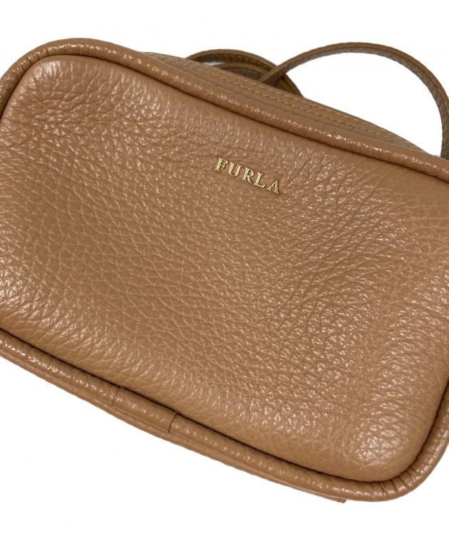 中古・古着通販】FURLA (フルラ) ショルダーバッグ ブラウン｜ブランド