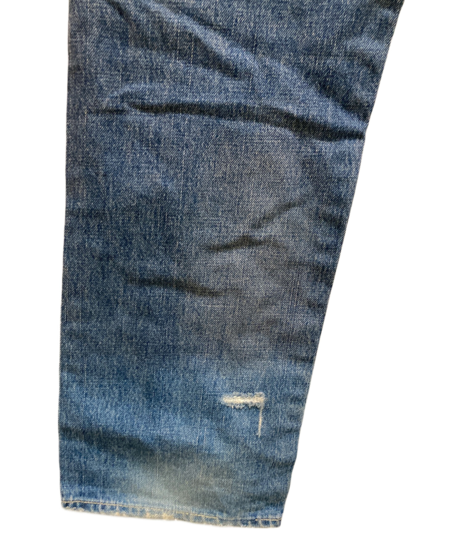 中古・古着通販】VISVIM (ビズビム) ダメージ加工デニムパンツ 