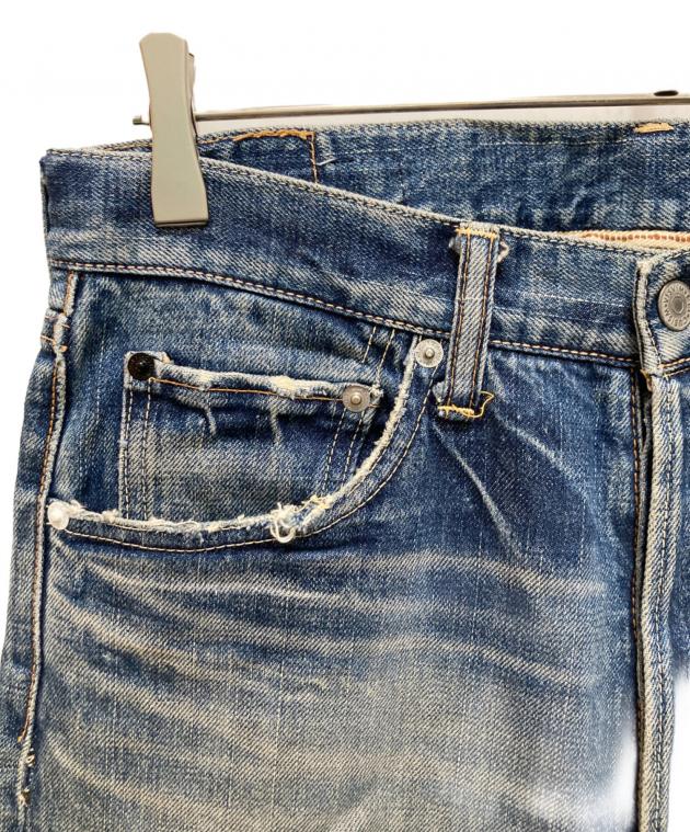 中古・古着通販】VISVIM (ビズビム) ダメージ加工デニムパンツ