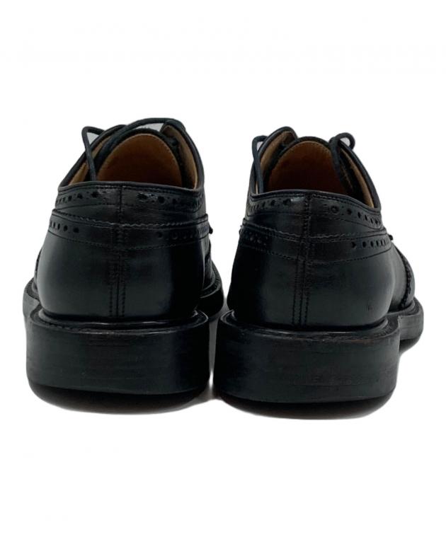 Church's チャーチ ウイングチップ メダリオン 黒　90F 中古・古着通販】CHURCH'S (チャーチ) グラフトン メダリオン ウィング