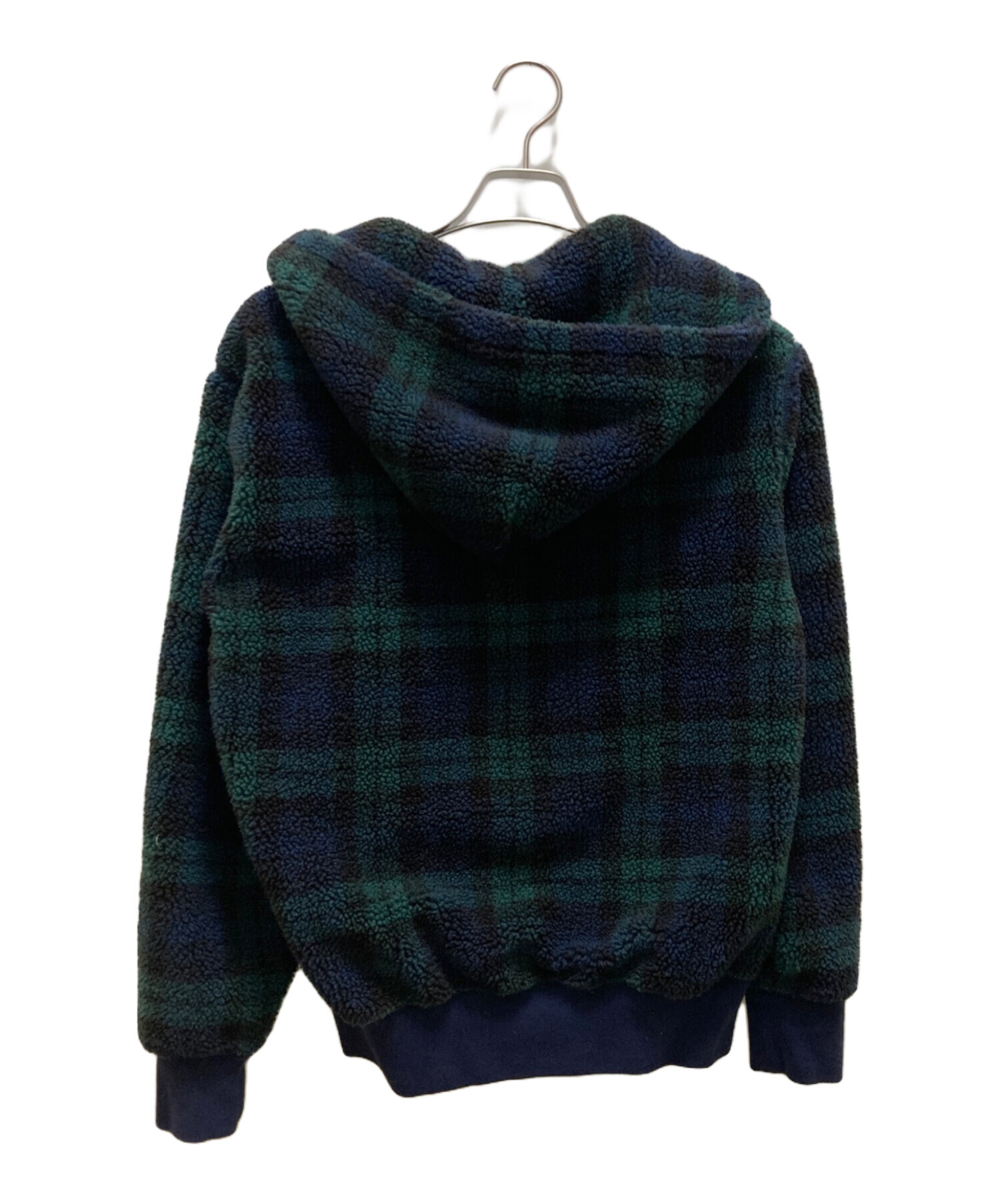 ♢ラルフローレン　ブラックウォッチ柄　フードジャケット　Ｍサイズ♢ 中古・古着通販】POLO RALPH LAUREN (ポロ・ラルフローレン) ブラック