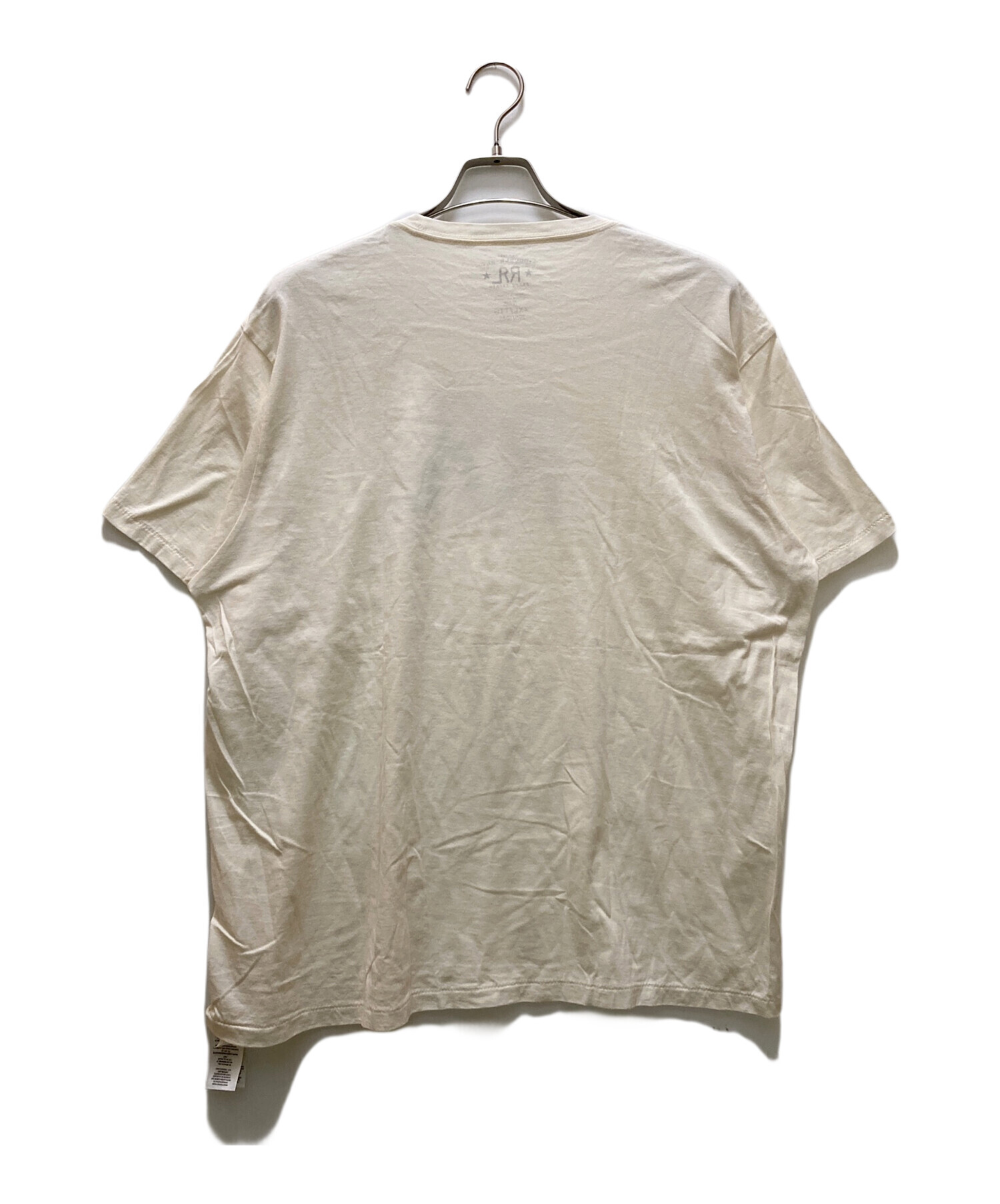 中古・古着通販】RRL (ダブルアールエル) ロゴTシャツ ホワイト サイズ