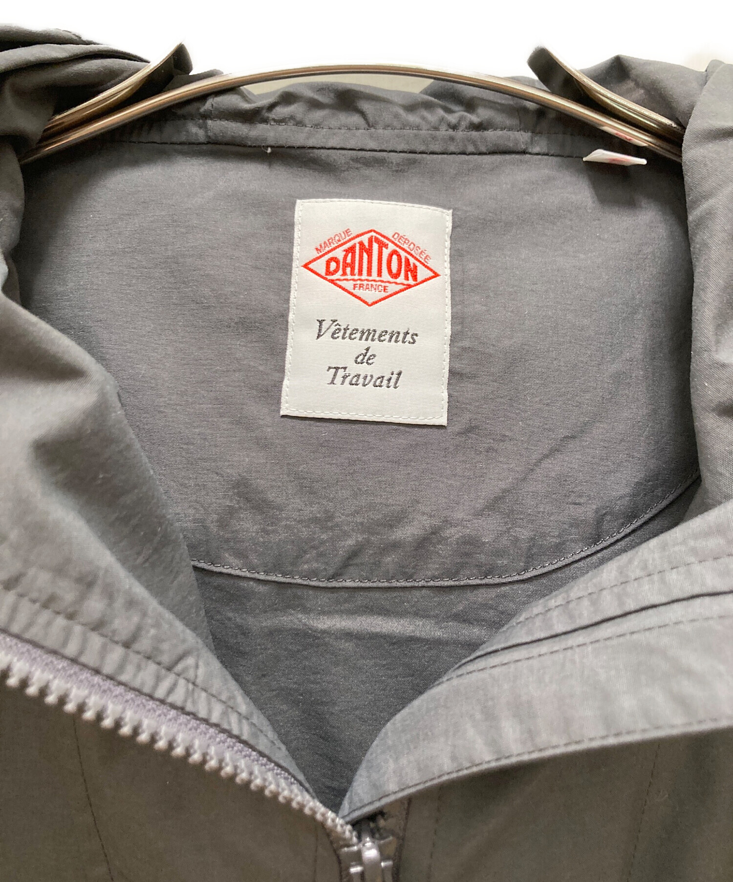 中古・古着通販】DANTON (ダントン) ナイロンフードダブルジップ