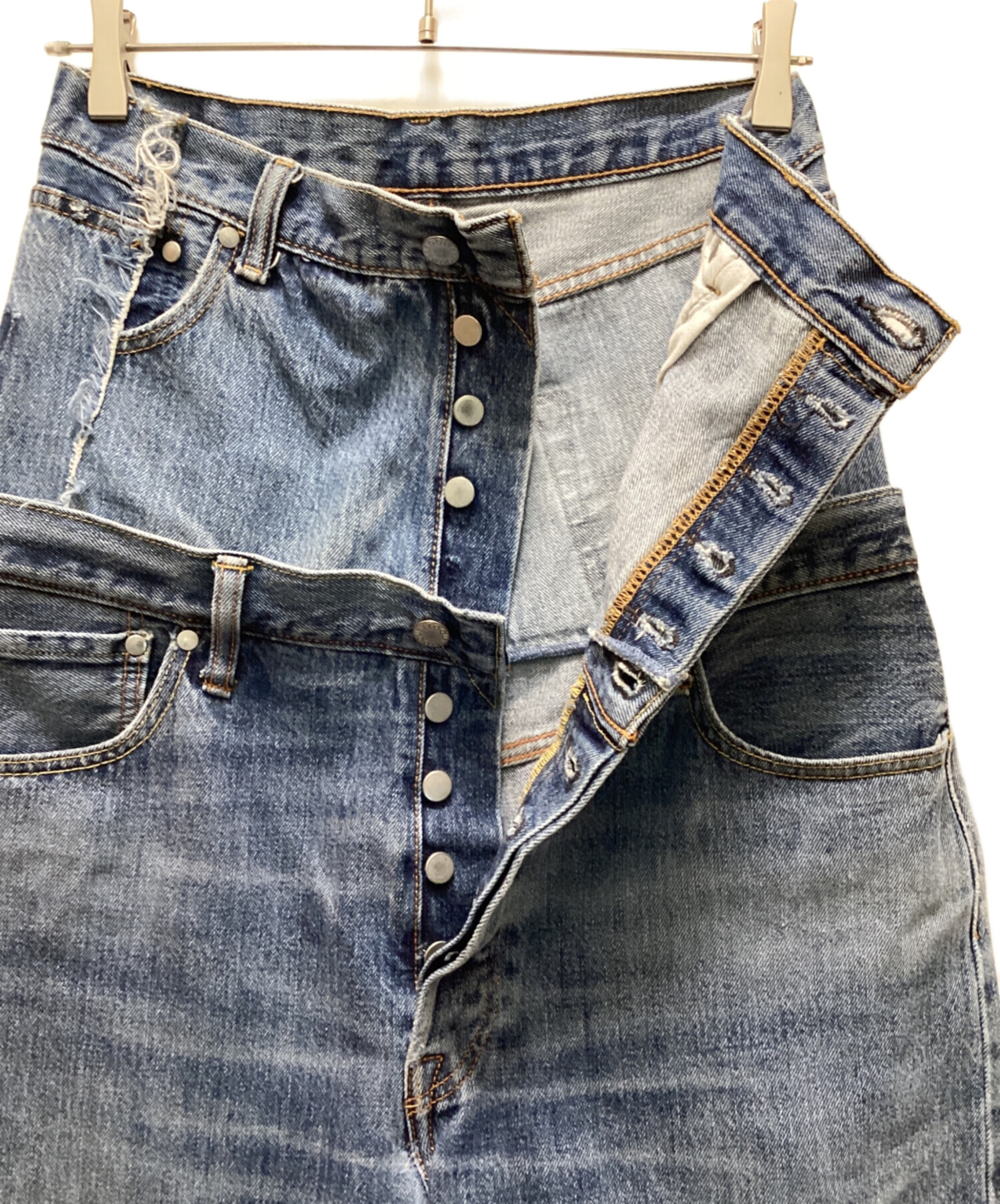 中古・古着通販】QUIITO (キイト) W WAIST DENIM PT インディゴ サイズ 