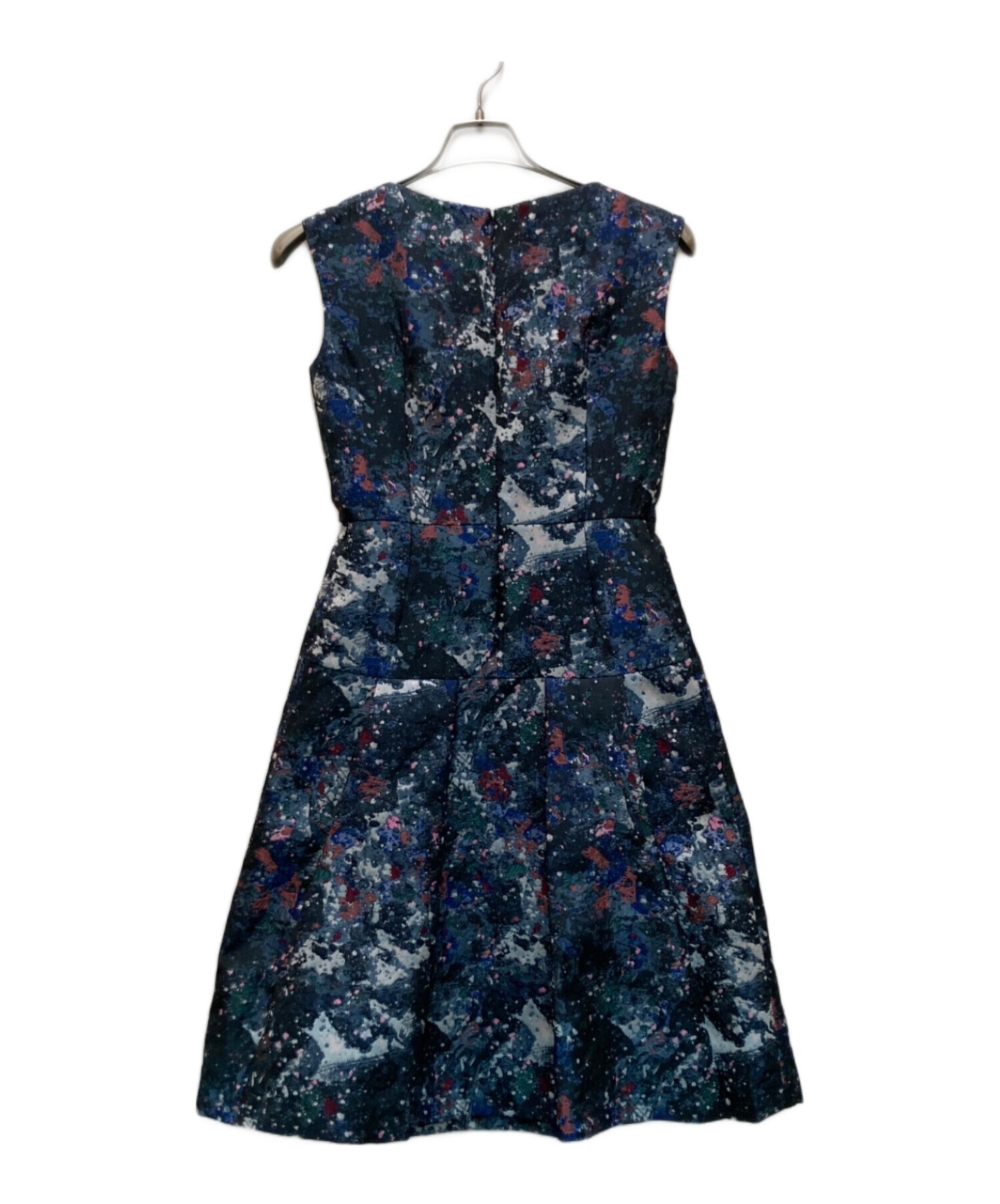 中古・古着通販】ANAYI (アナイ) 総柄ジャガードタックノースリーブ