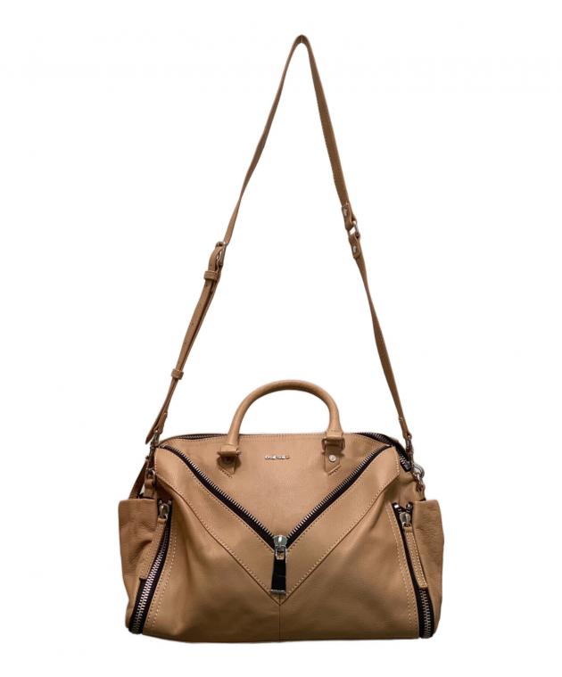中古・古着通販】DIESEL (ディーゼル) LE-ZIPPER 2wayレザーバッグ