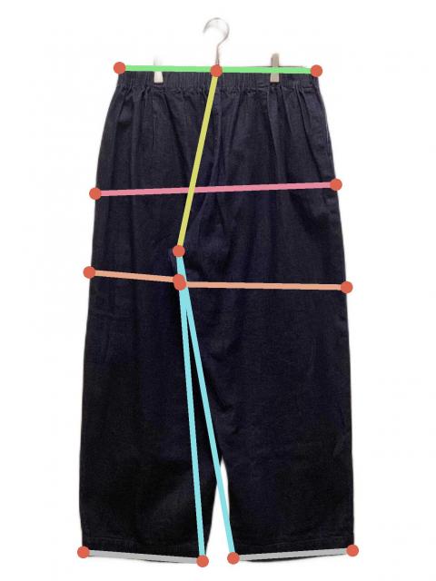 中古・古着通販】mizuiro-ind (ミズイロインド) ワイドイージーデニム