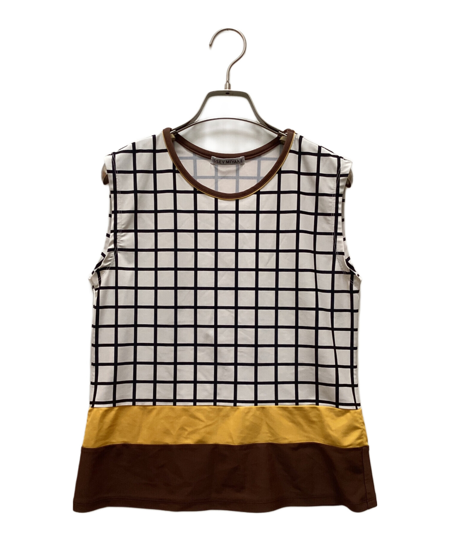 ISSEY MIYAKE イッセイミヤケ ノースリーブ Sleeveless M IM61-JK101