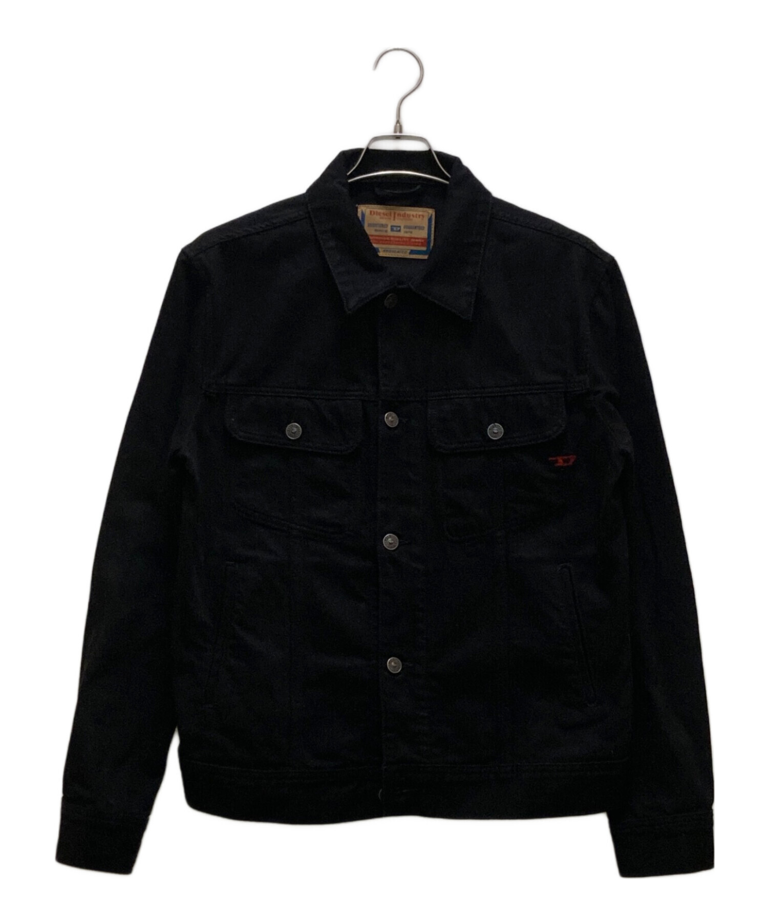 中古・古着通販】DIESEL (ディーゼル) ウォッシュ加工 ロゴ刺繍