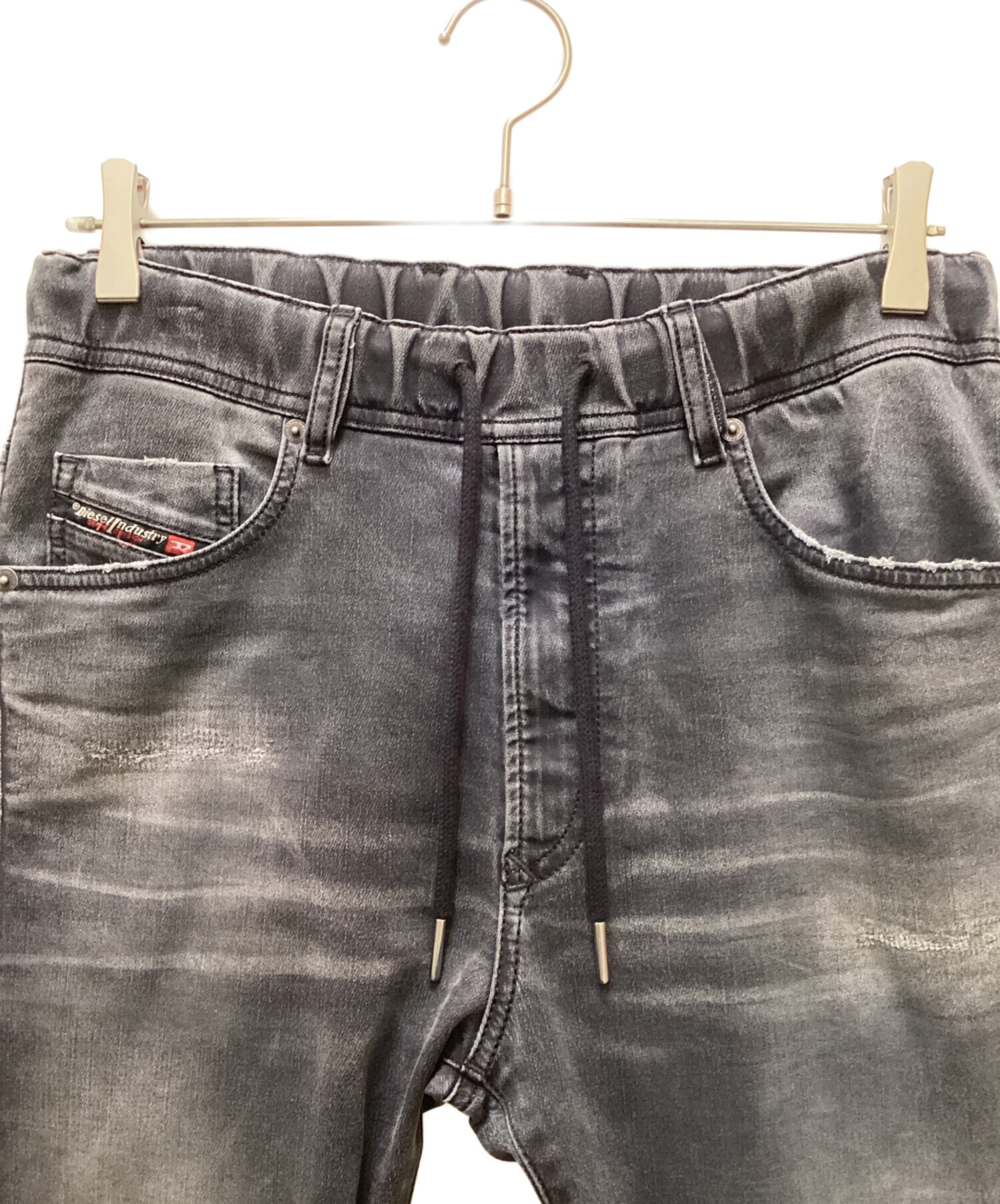 中古・古着通販】DIESEL (ディーゼル) ジョグジーンズ ブラック サイズ