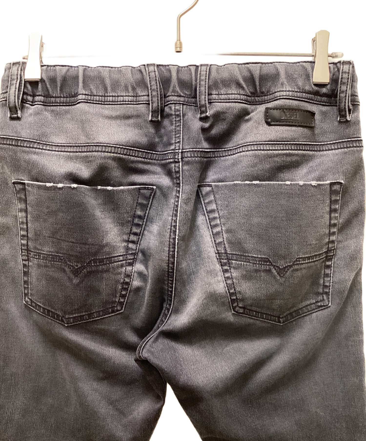 中古・古着通販】DIESEL (ディーゼル) ジョグジーンズ ブラック サイズ