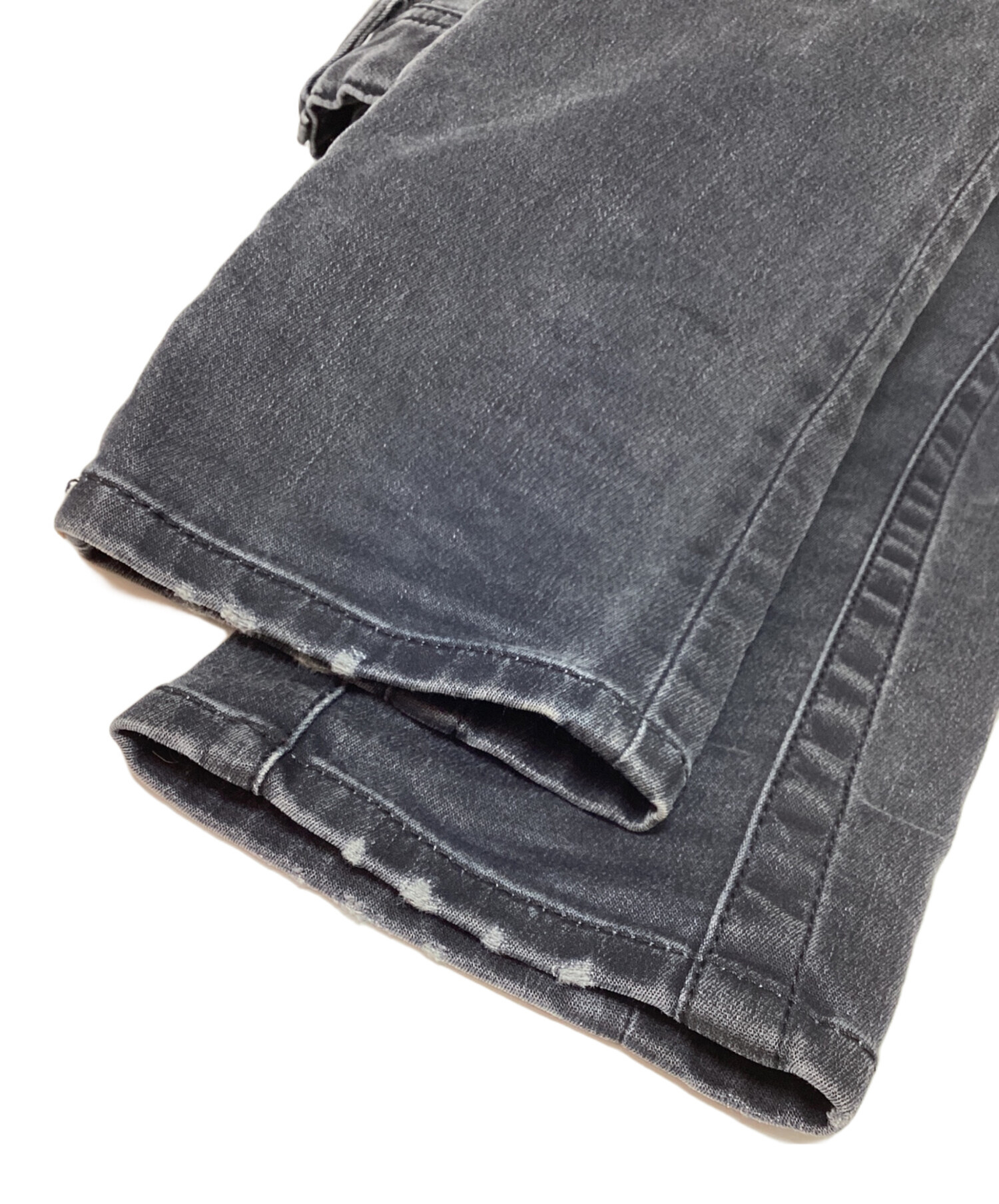 中古・古着通販】DIESEL (ディーゼル) ジョグジーンズ ブラック サイズ