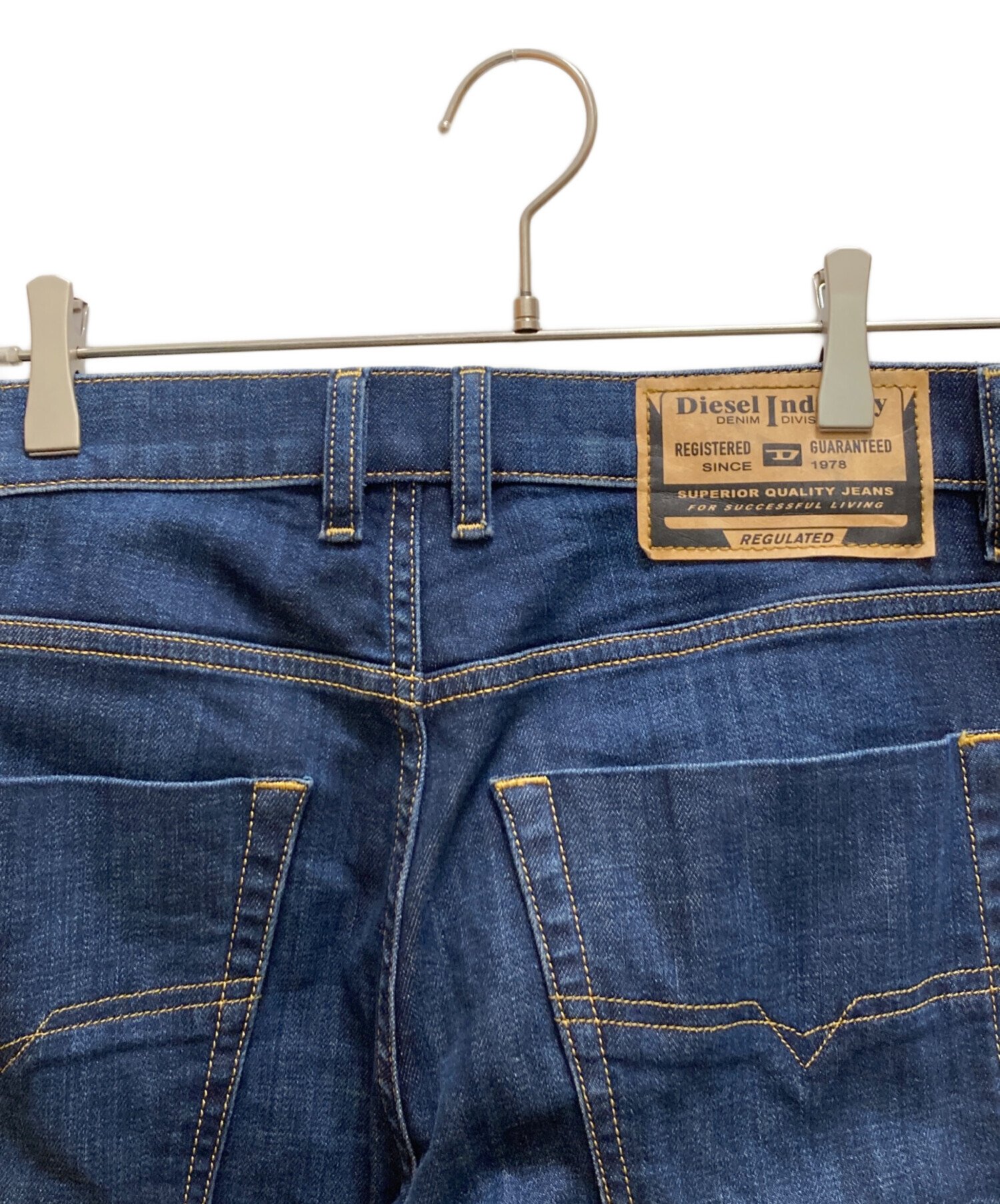 中古・古着通販】DIESEL (ディーゼル) テーパードデニムパンツ 