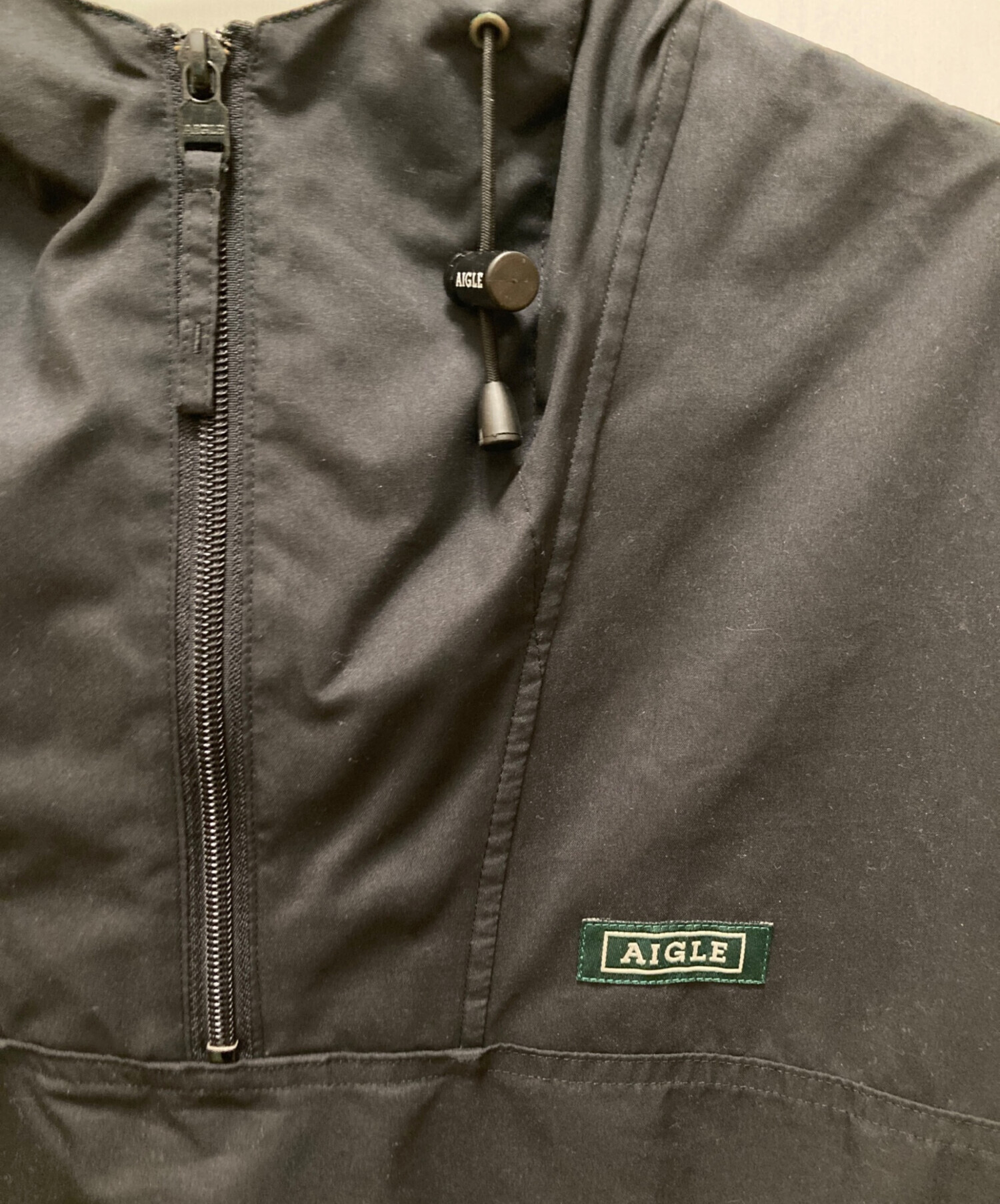中古・古着通販】AIGLE (エーグル) アノラックパーカー ブラック 