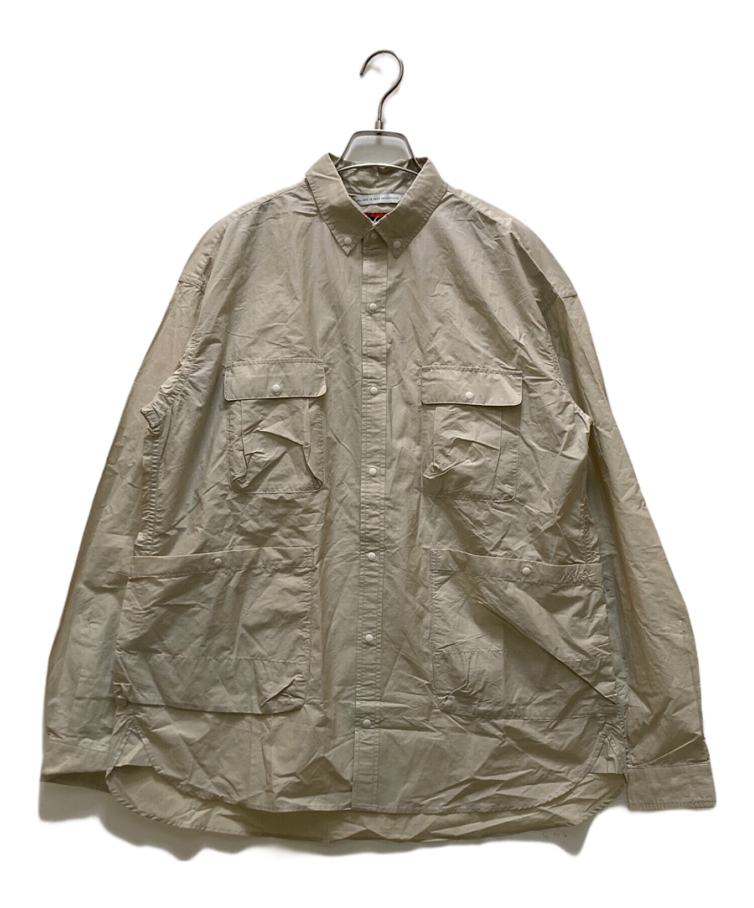 中古・古着通販】NANGA (ナンガ) リップストップキャンプシャツ