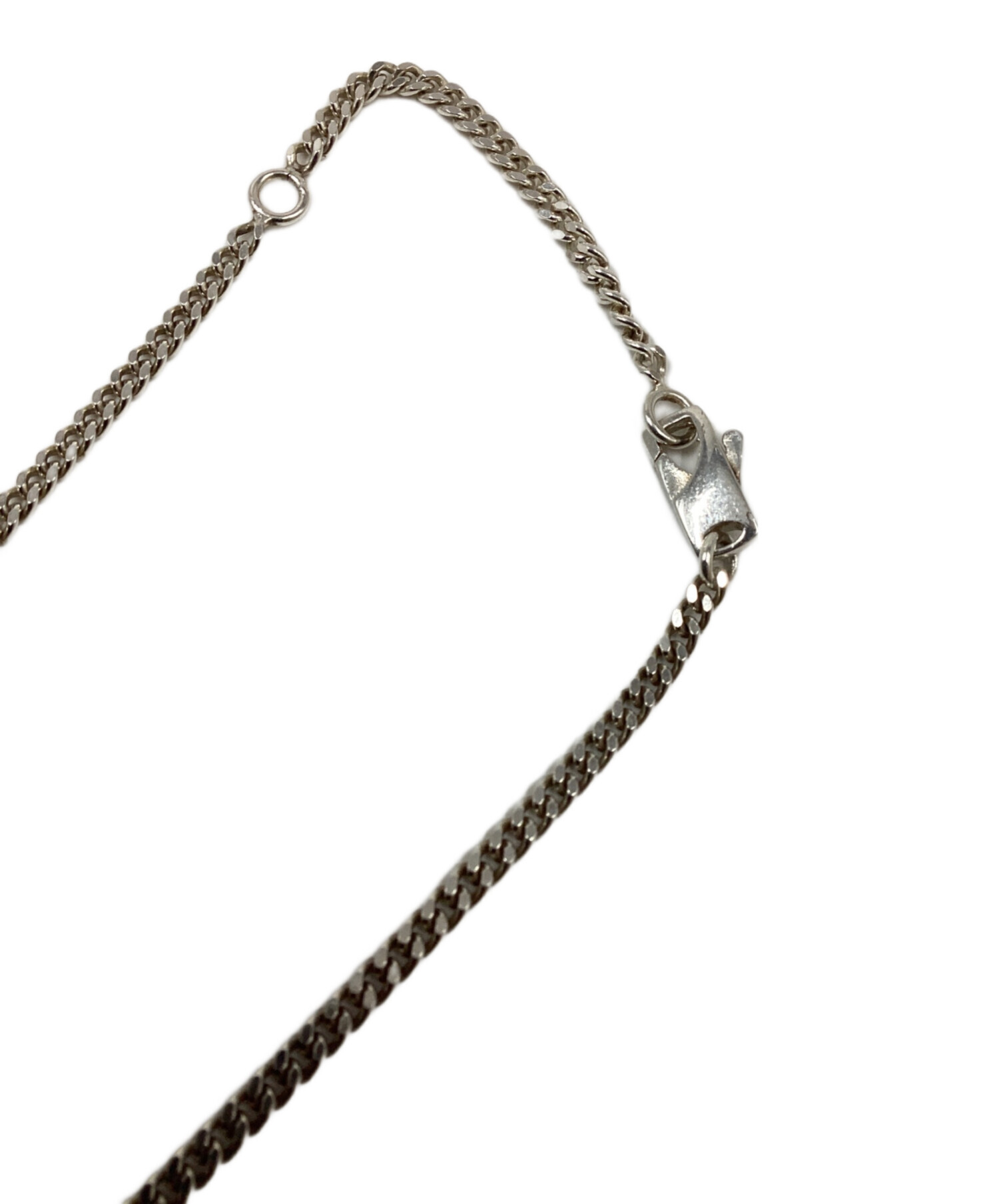 中古・古着通販】GUCCI (グッチ) GGロゴネックレス シルバー｜ブランド