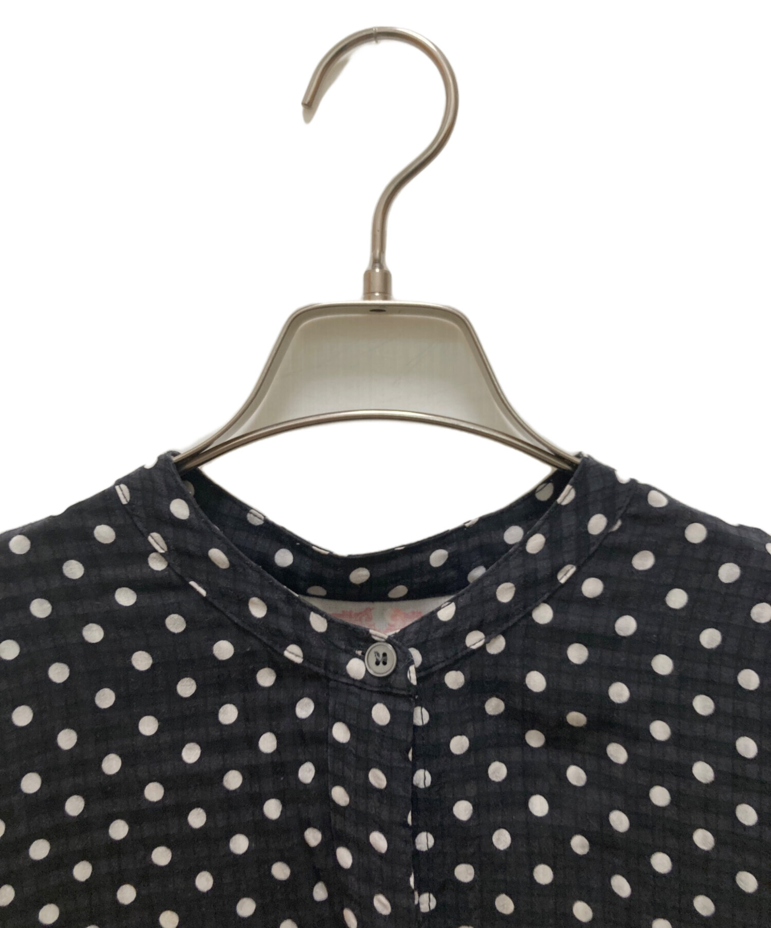 中古・古着通販】BEARDSLEY (ビアズリー) ドットギャザーワンピース