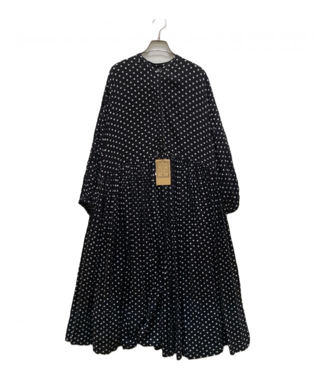 中古・古着通販】BEARDSLEY (ビアズリー) ドットギャザーワンピース
