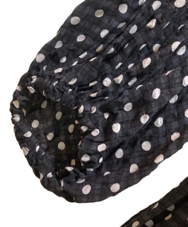 中古・古着通販】BEARDSLEY (ビアズリー) ドットギャザーワンピース