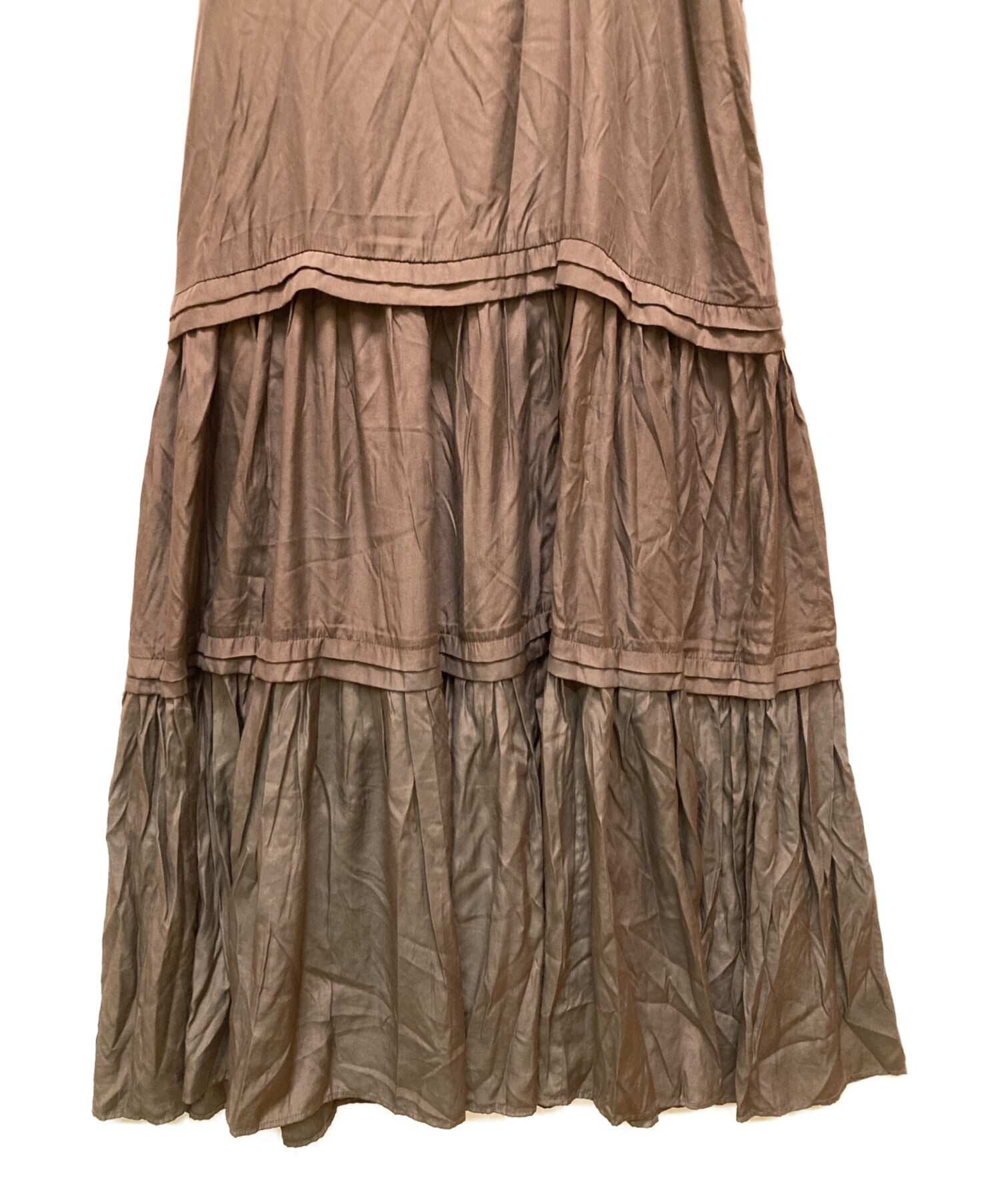 中古・古着通販】Loungedress (ラウンジドレス) サテンティアード