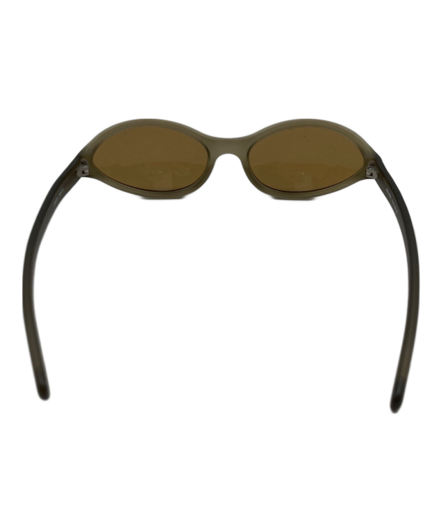 中古・古着通販】PRADA (プラダ) オーバルサングラス ベージュ