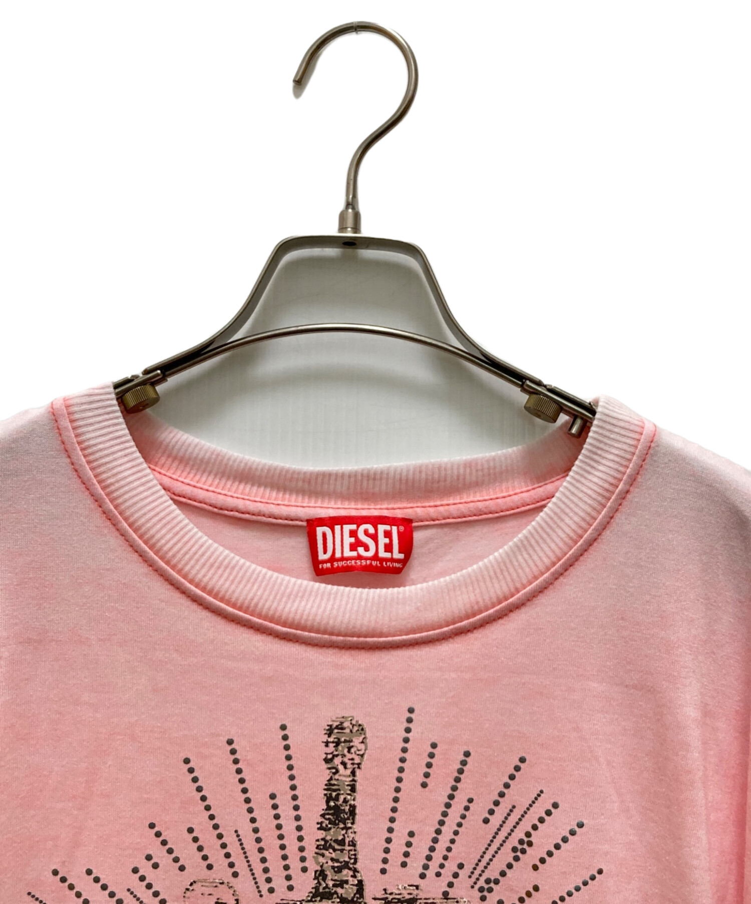 中古・古着通販】DIESEL (ディーゼル) T-boxt-t18 ピンク サイズ:L