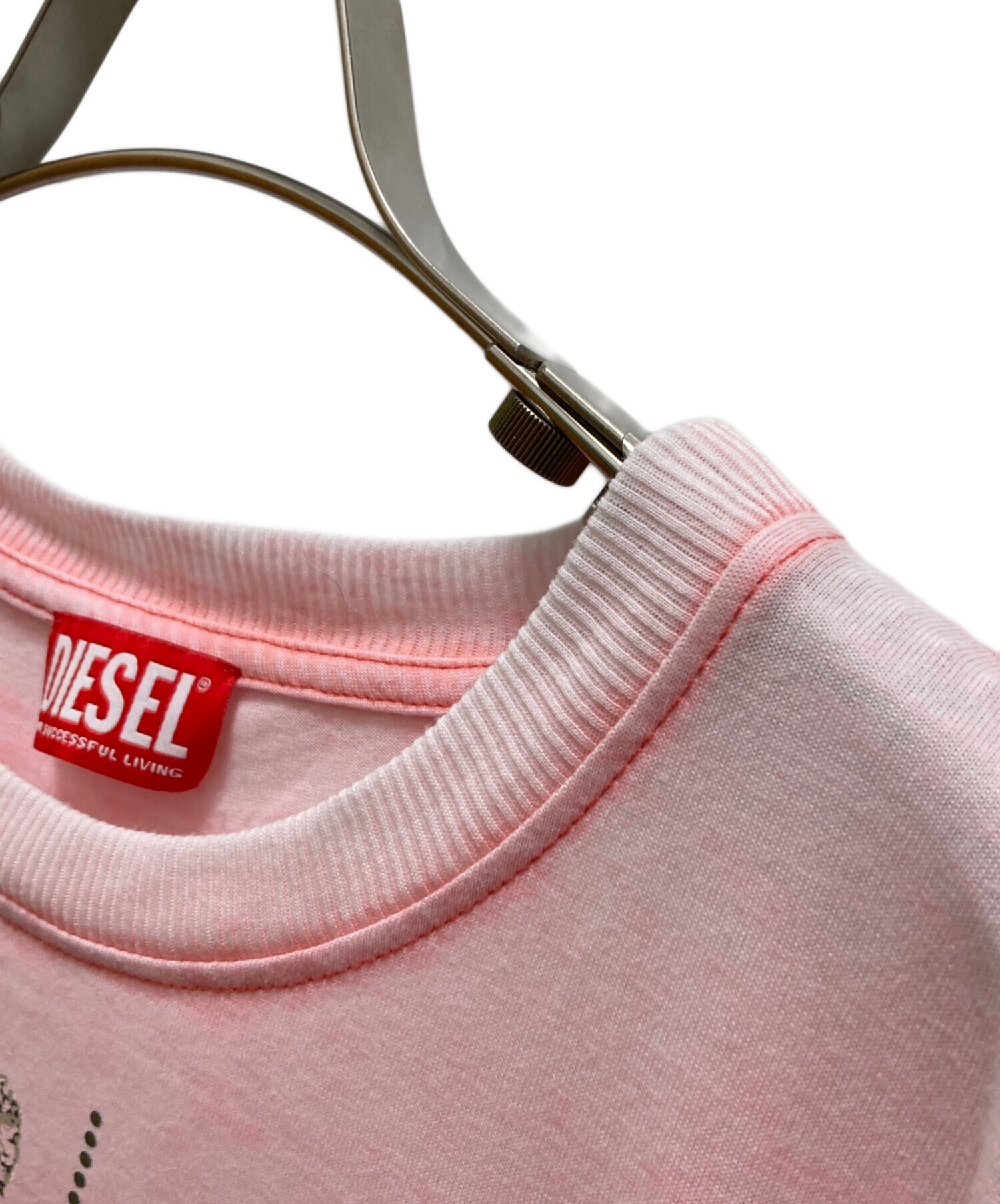 中古・古着通販】DIESEL (ディーゼル) T-boxt-t18 ピンク サイズ:L