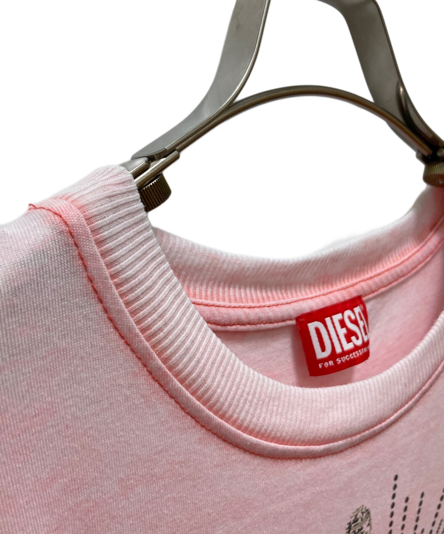 中古・古着通販】DIESEL (ディーゼル) T-boxt-t18 ピンク サイズ:L