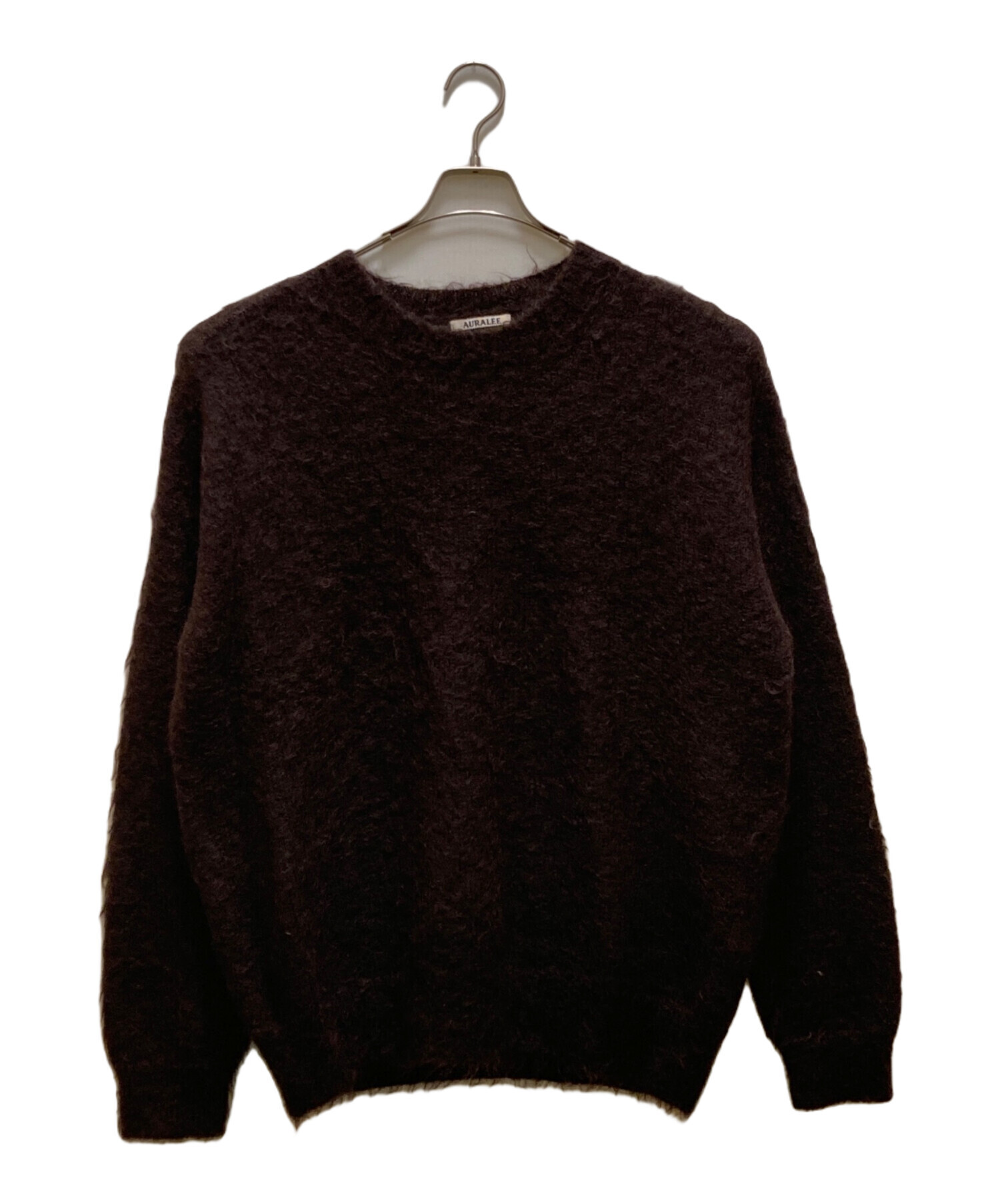 中古・古着通販】AURALEE (オーラリー) BRUSHED SUPER KID MOHAIR KNIT