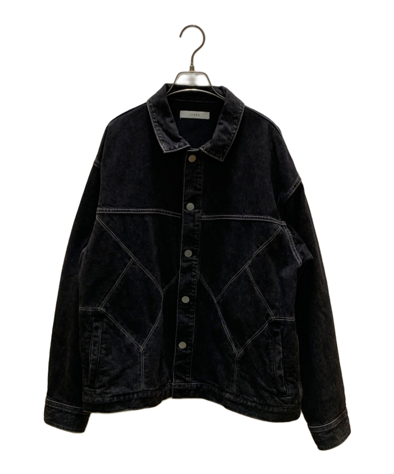 中古・古着通販】jieda (ジエダ) PANEL DENIM JACKET ブラック サイズ