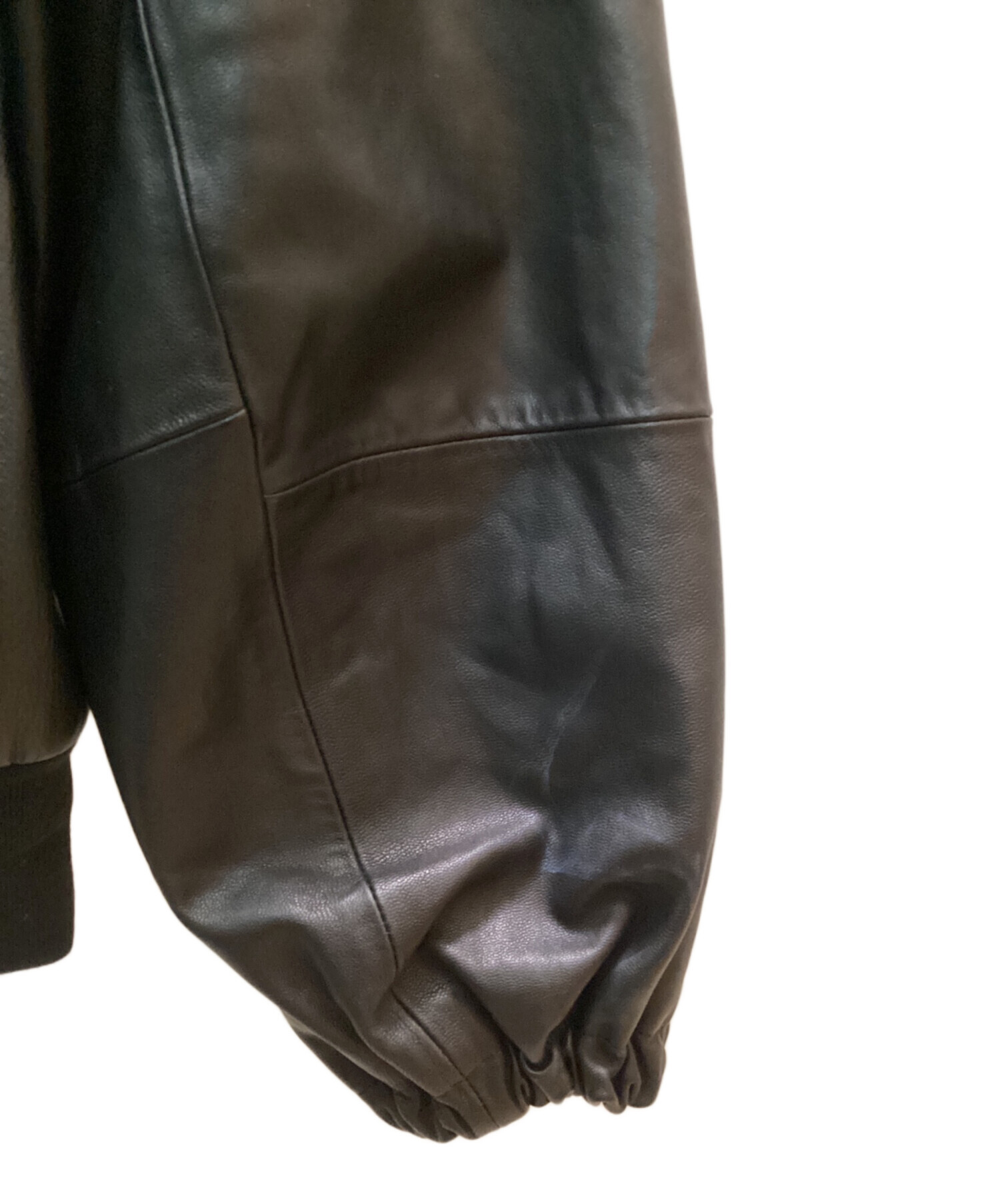 中古・古着通販】ssstein (シュタイン) Leather Zip Short Jacket