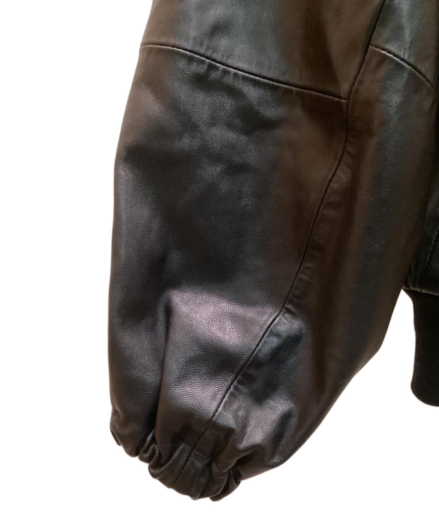 中古・古着通販】ssstein (シュタイン) Leather Zip Short Jacket