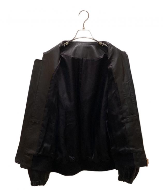 中古・古着通販】ssstein (シュタイン) Leather Zip Short Jacket