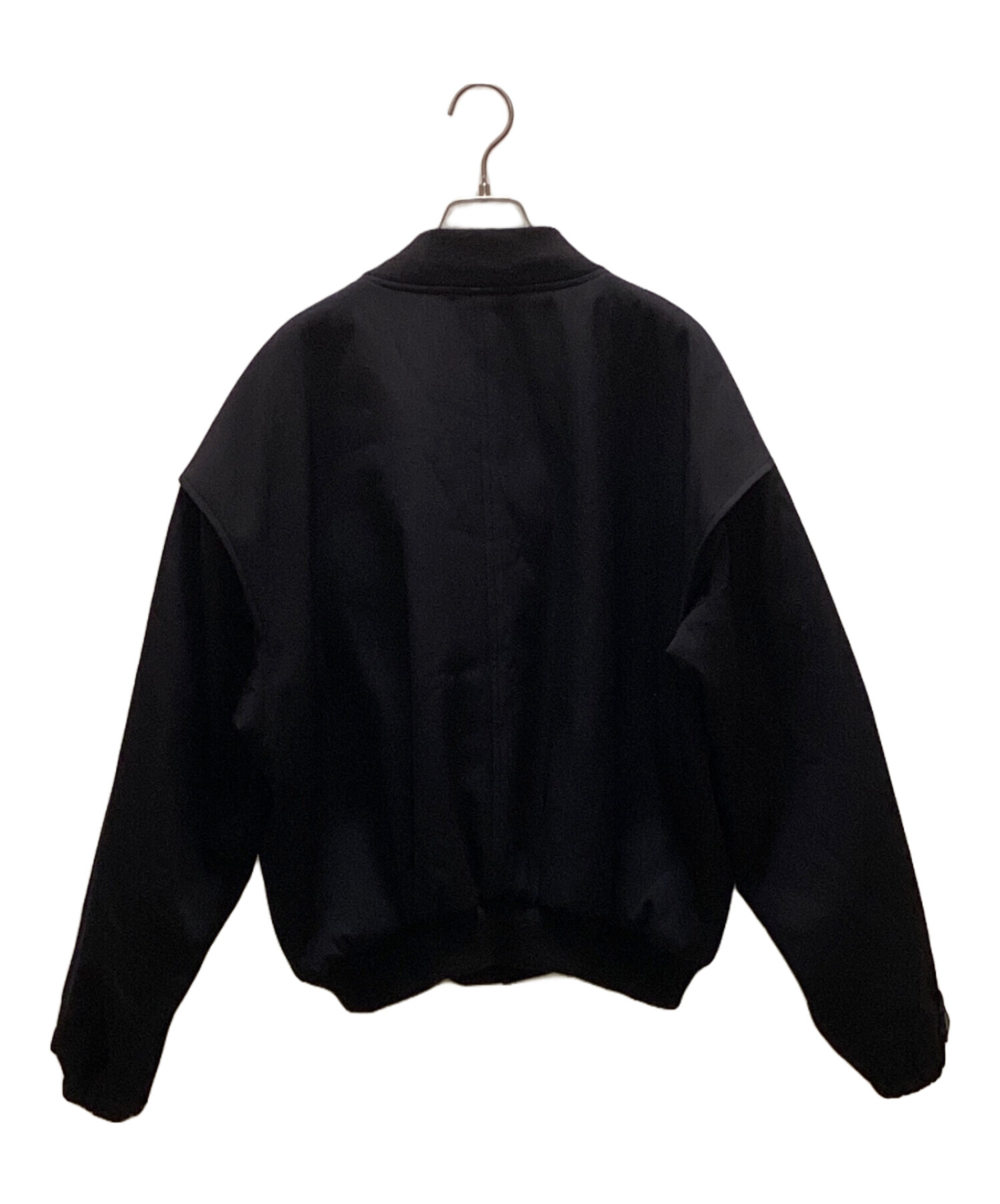 AURALEE ブラック ジャンパー・ブルゾン 中古・古着通販】AURALEE (オーラリー) LIGHT WOOL MAX GABARDINE