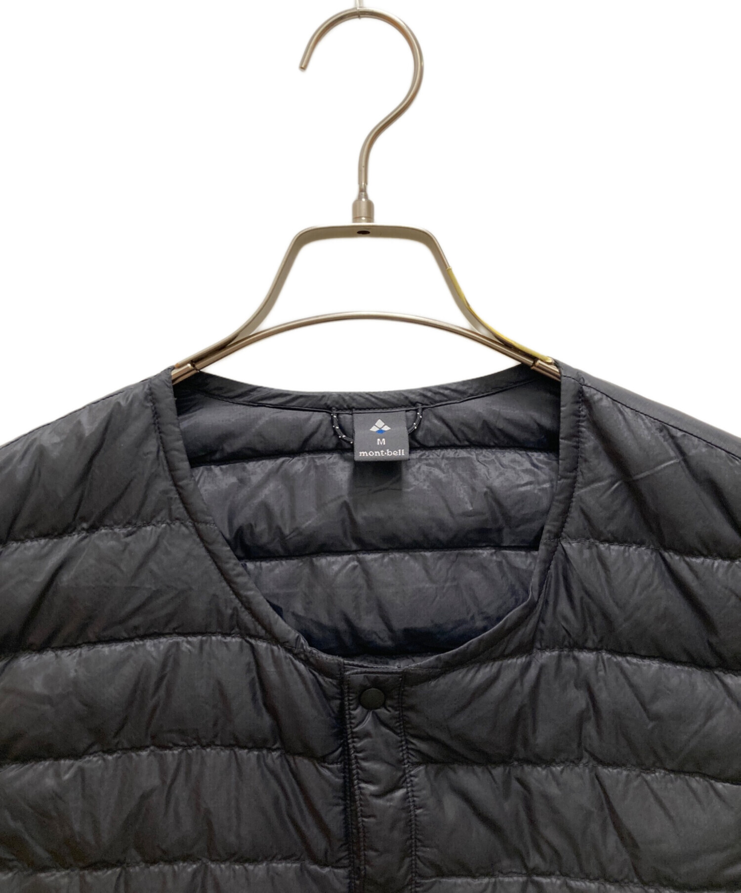 中古・古着通販】mont-bell (モンベル) ダウンベスト ブラック サイズ
