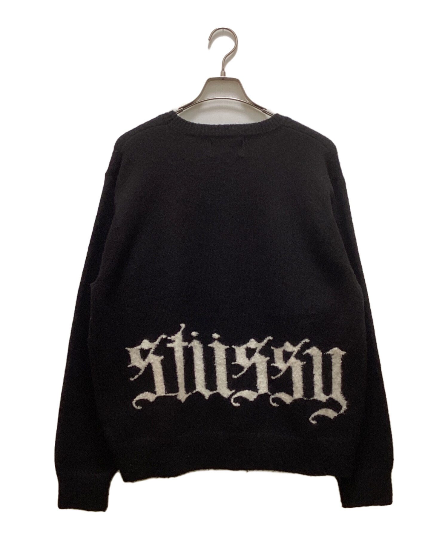 Stussy セーター M 中古・古着通販】stussy (ステューシー) ゴシックセーター ブラック