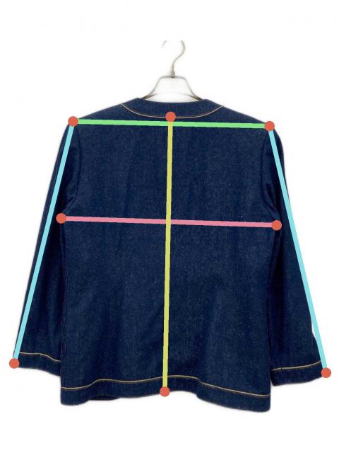中古・古着通販】LEONARD (レオナール) デニムテーラードジャケット