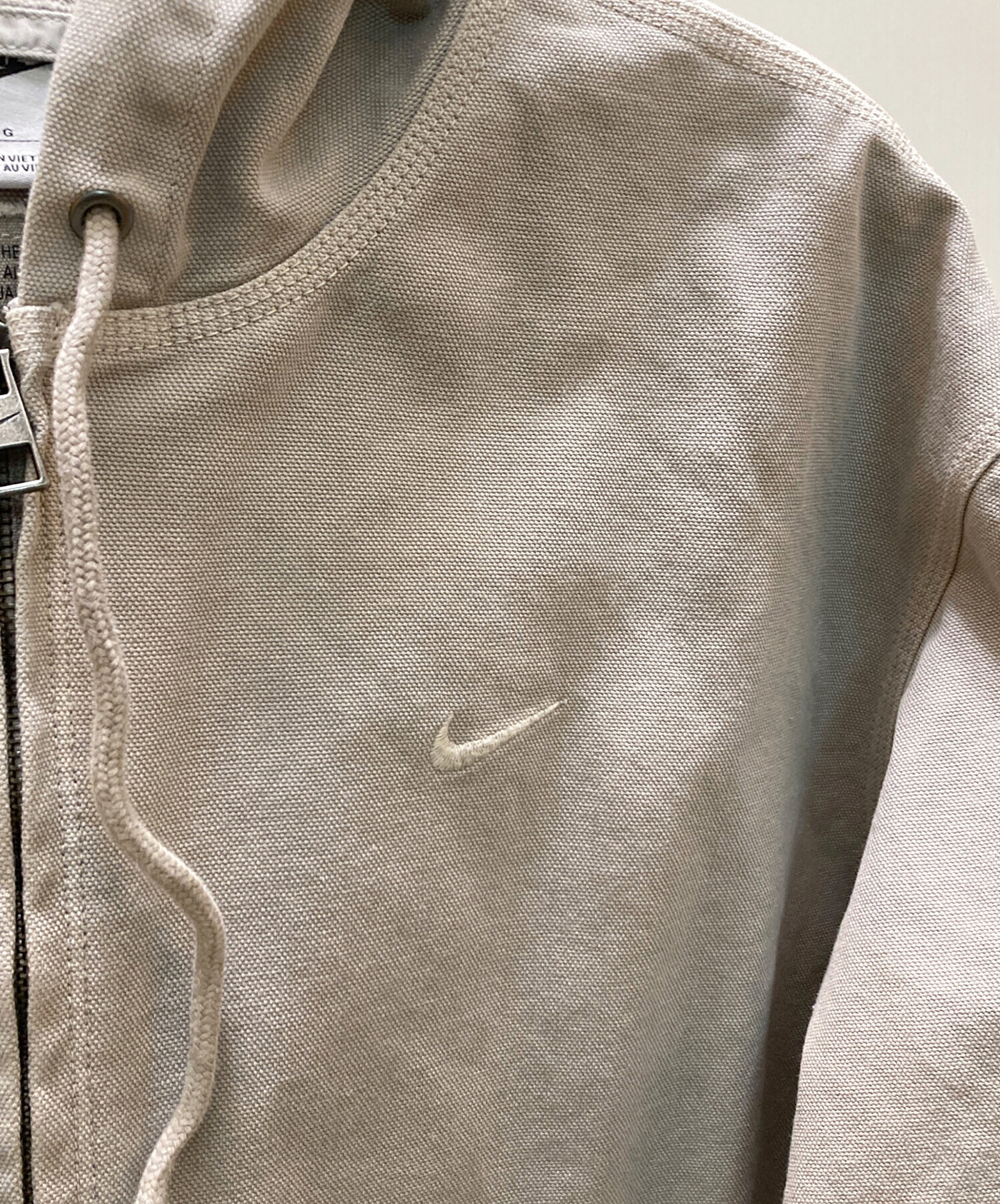 中古・古着通販 NIKE ナイキ キャンバスアクティブジャケット ベージュ サイズ L ブランド・古着通販 トレファク公式 TREFAC FASHION スマホサイト