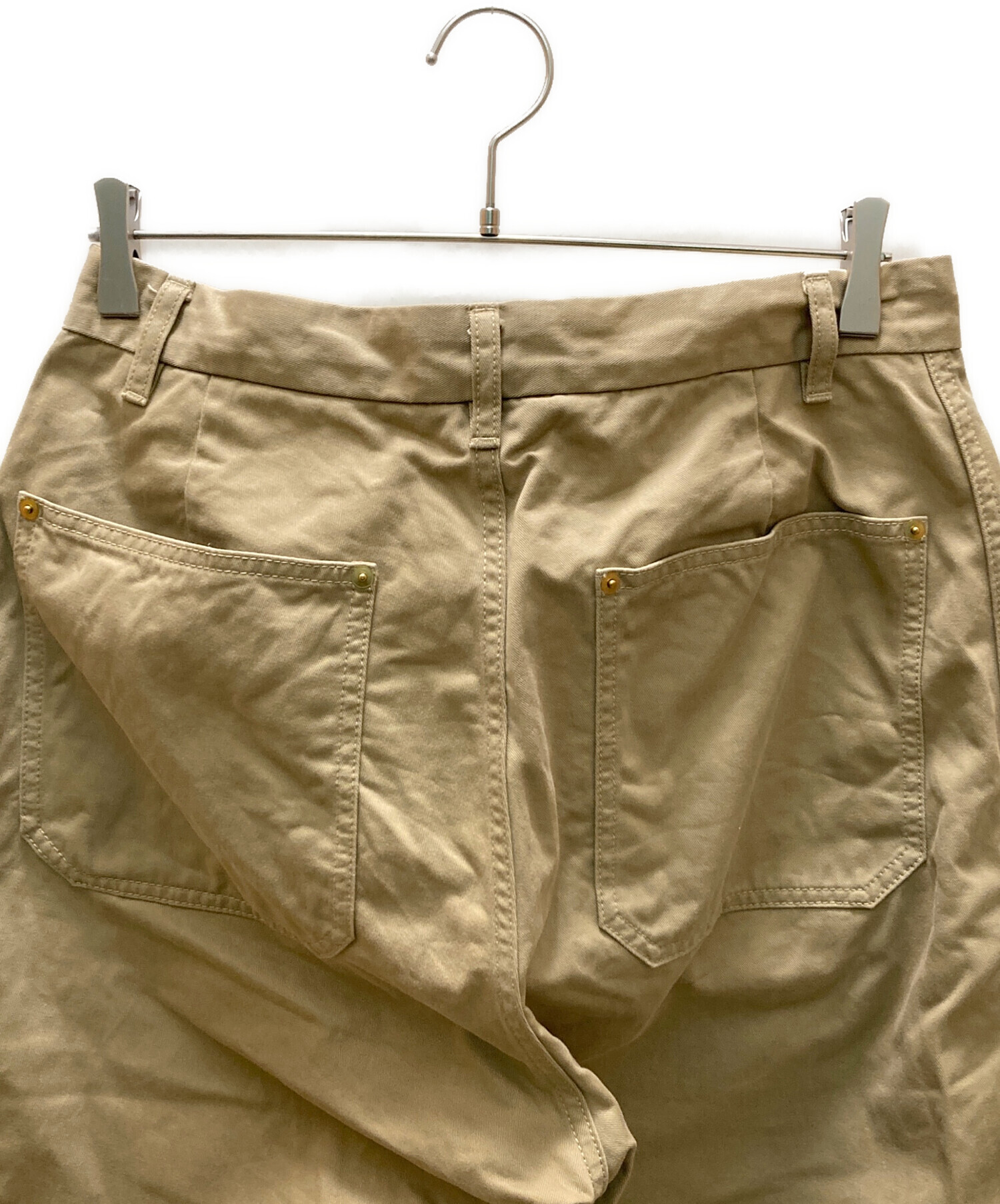 中古・古着通販】Foll (フォル) チノパンツ ベージュ サイズ:2