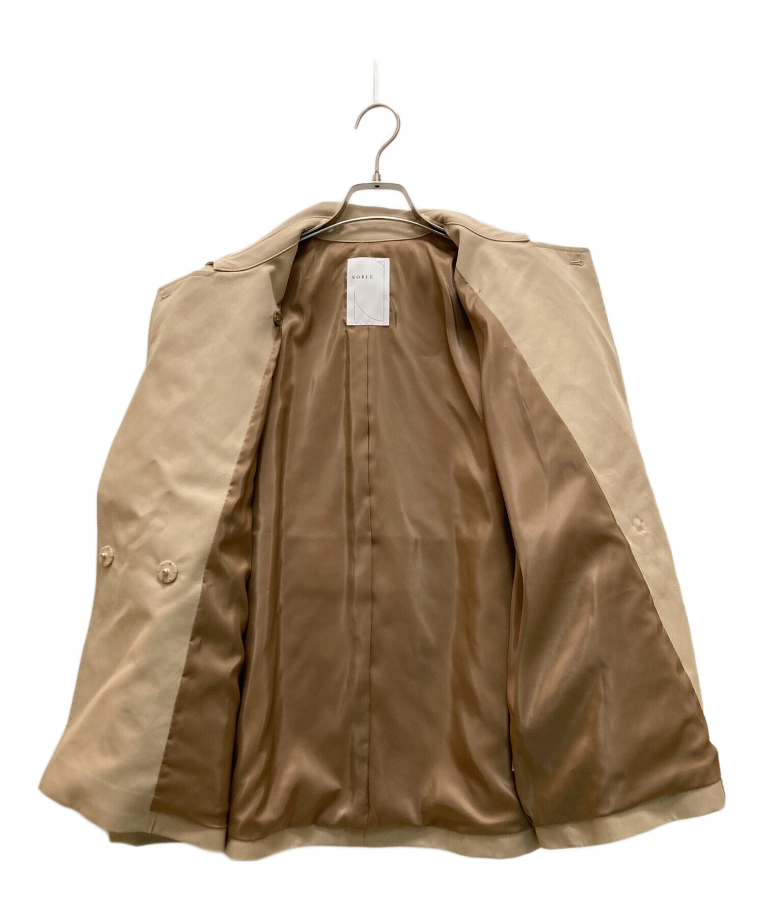 中古・古着通販】Noble (ノーブル) コットンダブルクロスハーフコート