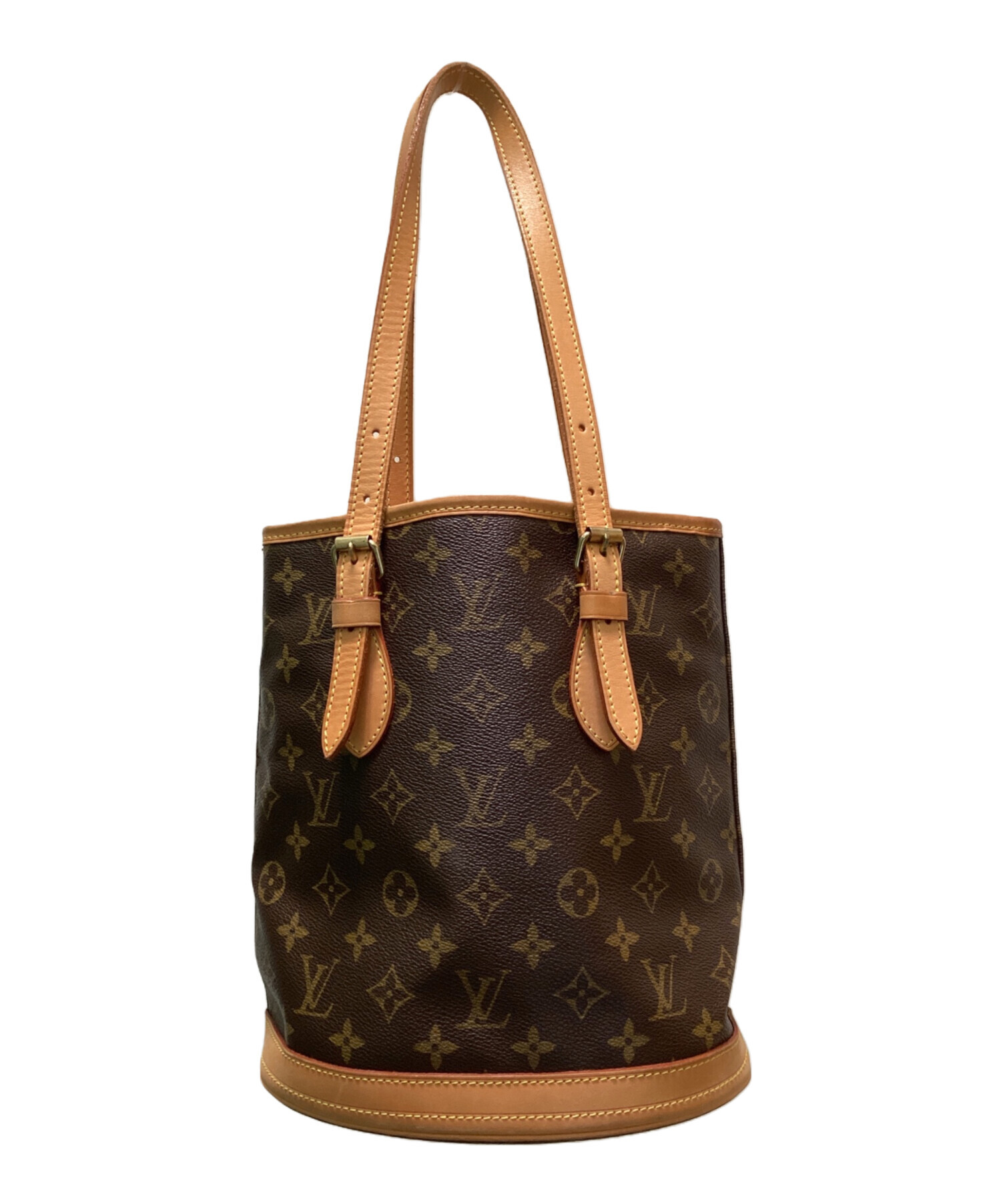 中古・古着通販】LOUIS VUITTON (ルイ ヴィトン) バケットPM ブラウン