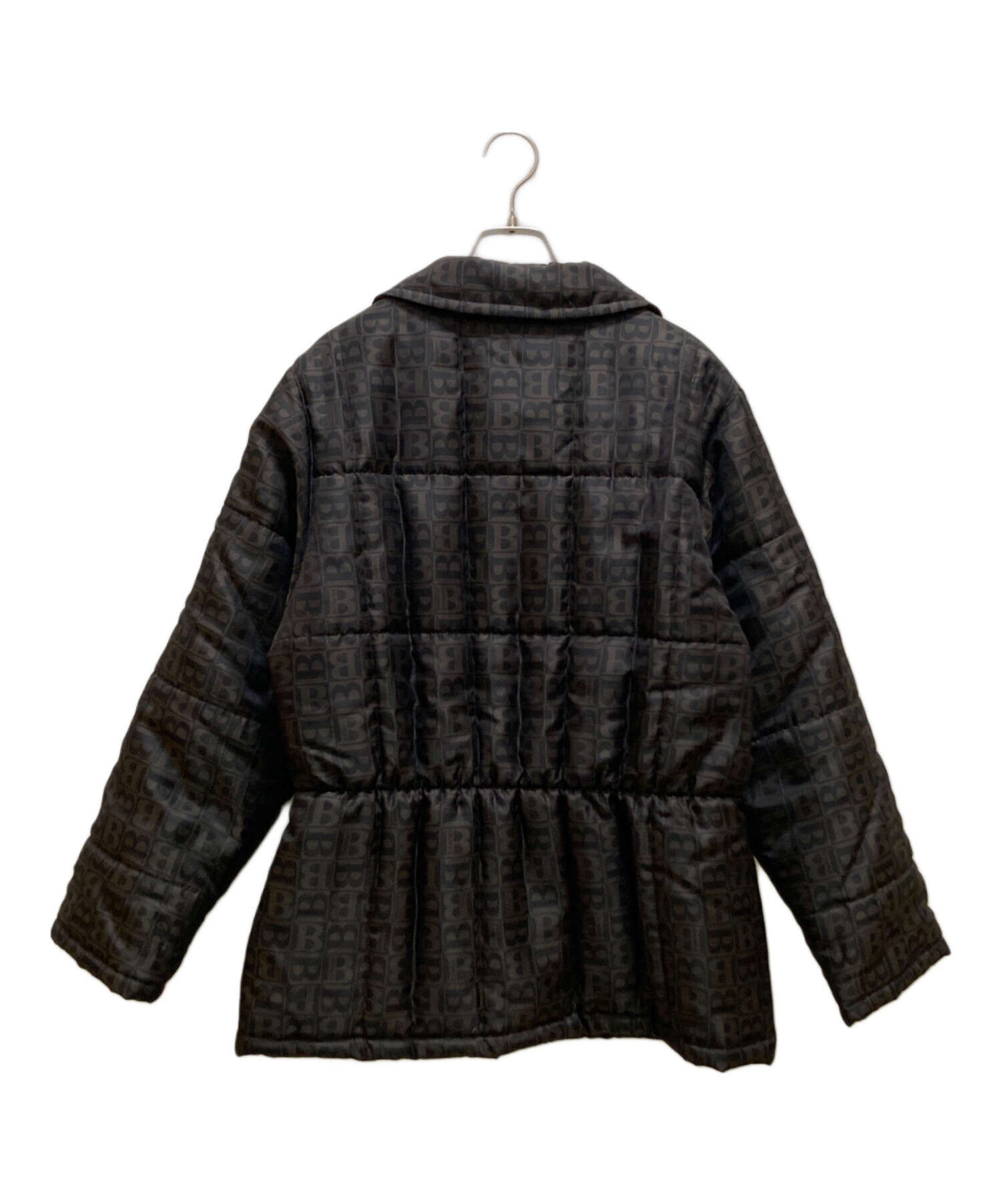 美品 90sヴィンテージ Burberry ロゴ総柄 中綿入り コート フード付 中古・古着通販】Burberry's (バーバリーズ) ギャザーデザイン総柄中綿