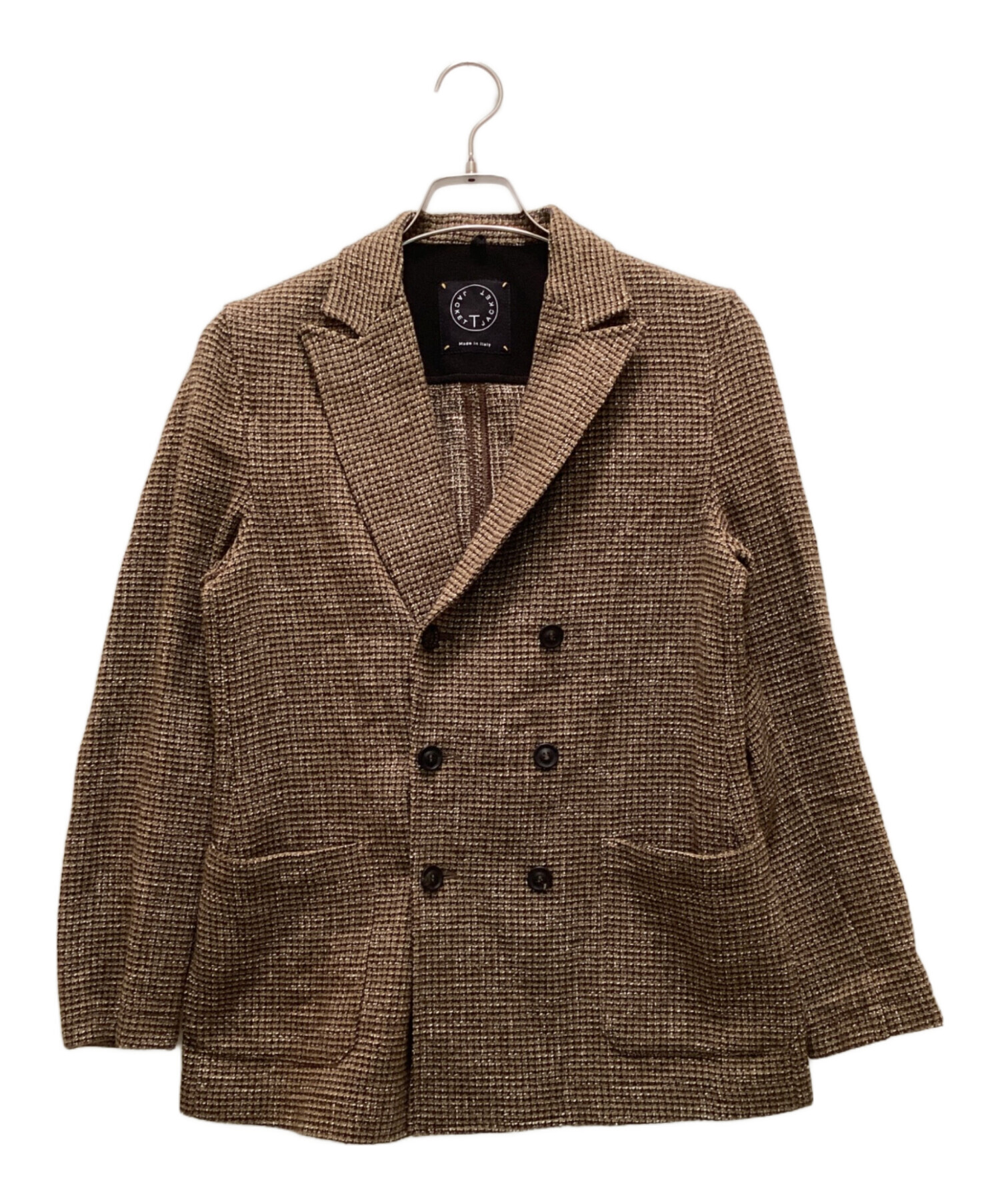 中古・古着通販】T-JACKET (ティージャケット) ツイードダブル