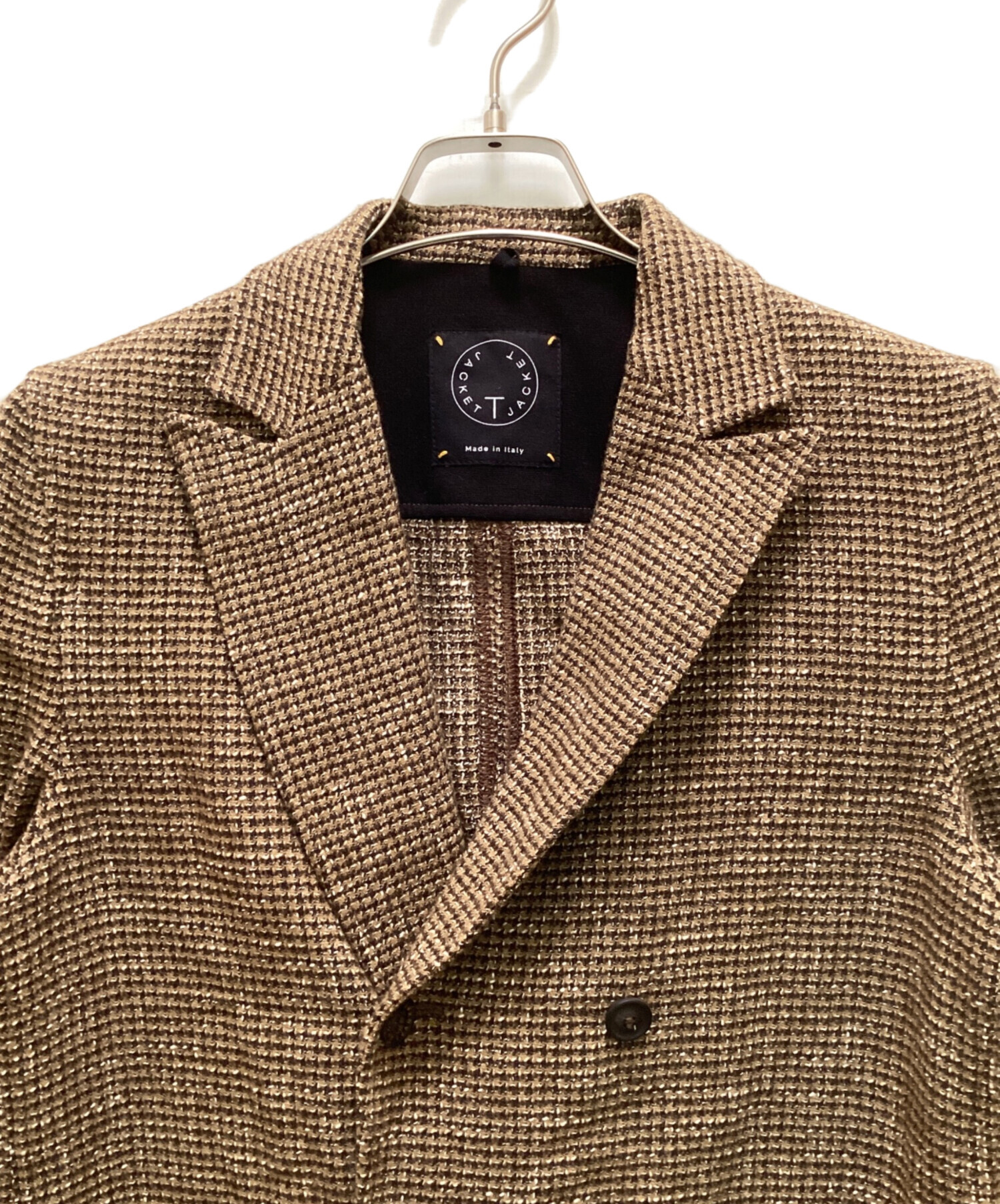 中古・古着通販】T-JACKET (ティージャケット) ツイードダブル