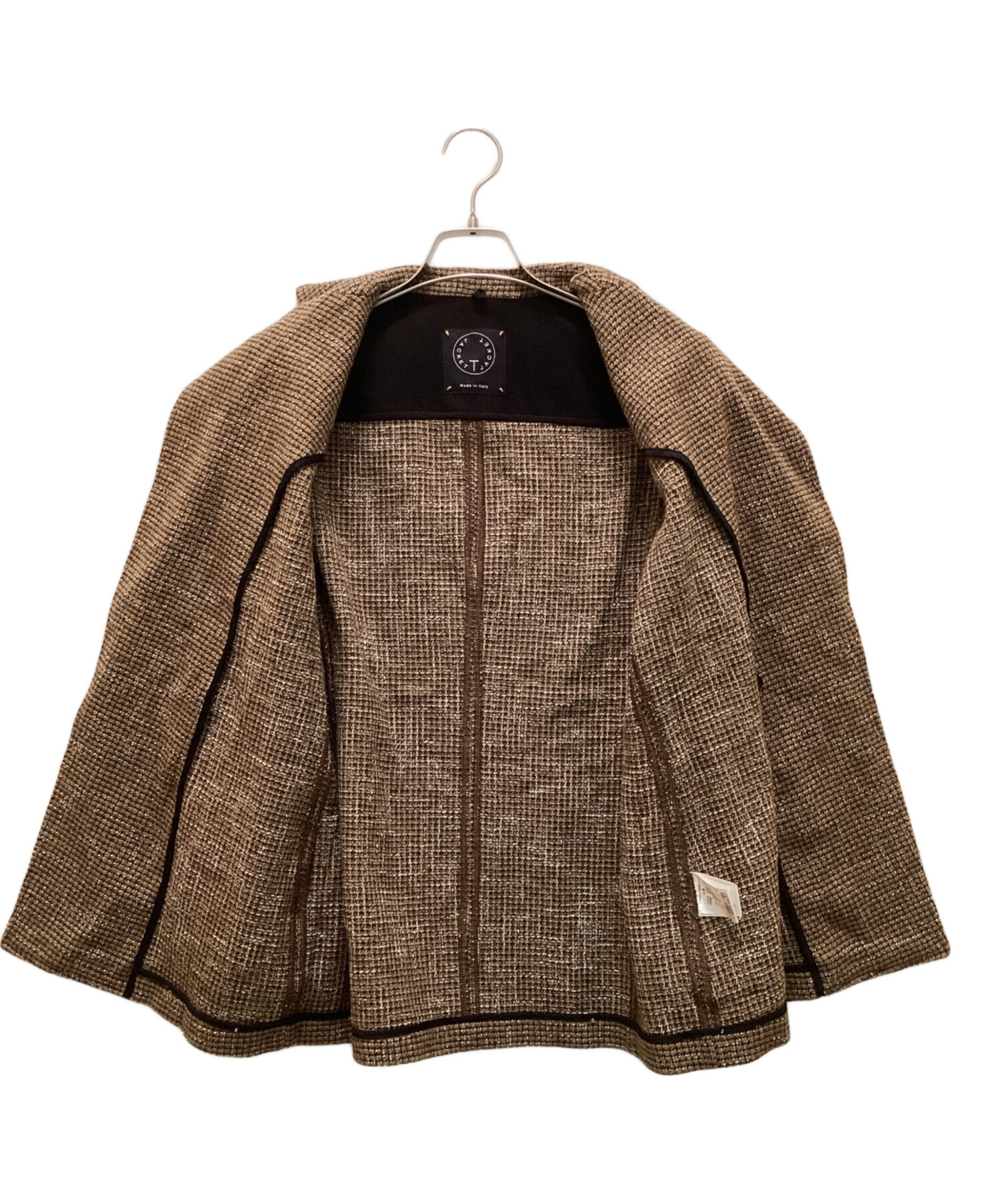 中古・古着通販】T-JACKET (ティージャケット) ツイードダブル