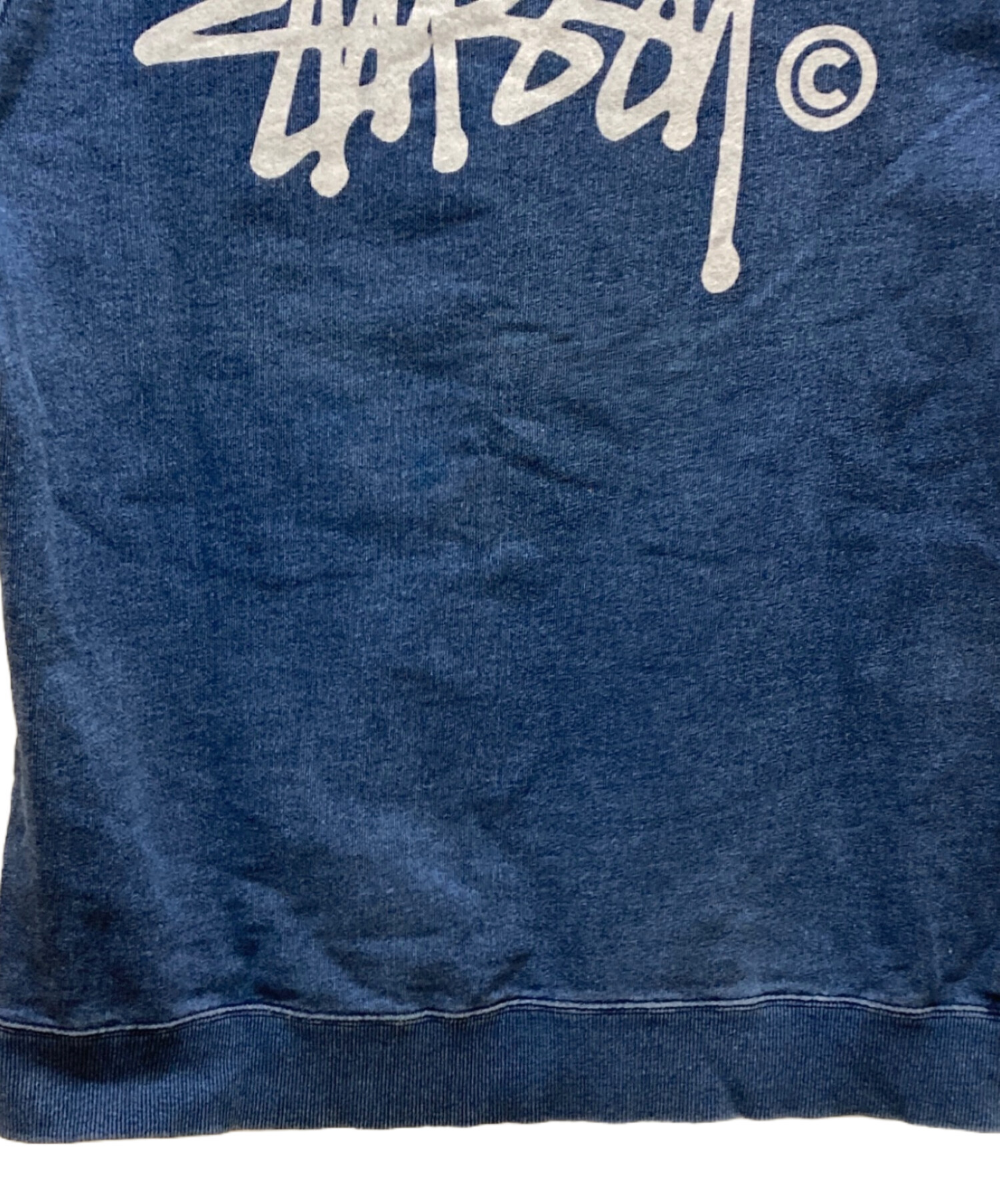 中古・古着通販】stussy (ステューシー) スウェットデニムTシャツ
