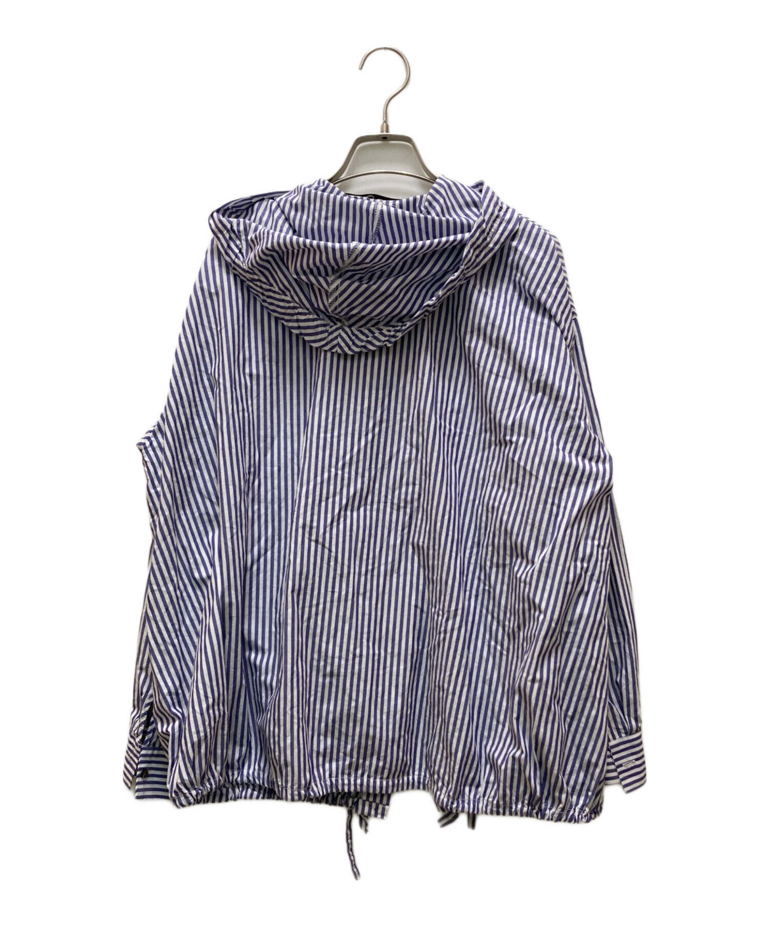 中古・古着通販】mizuiro-ind (ミズイロインド) ストライプシャツ 