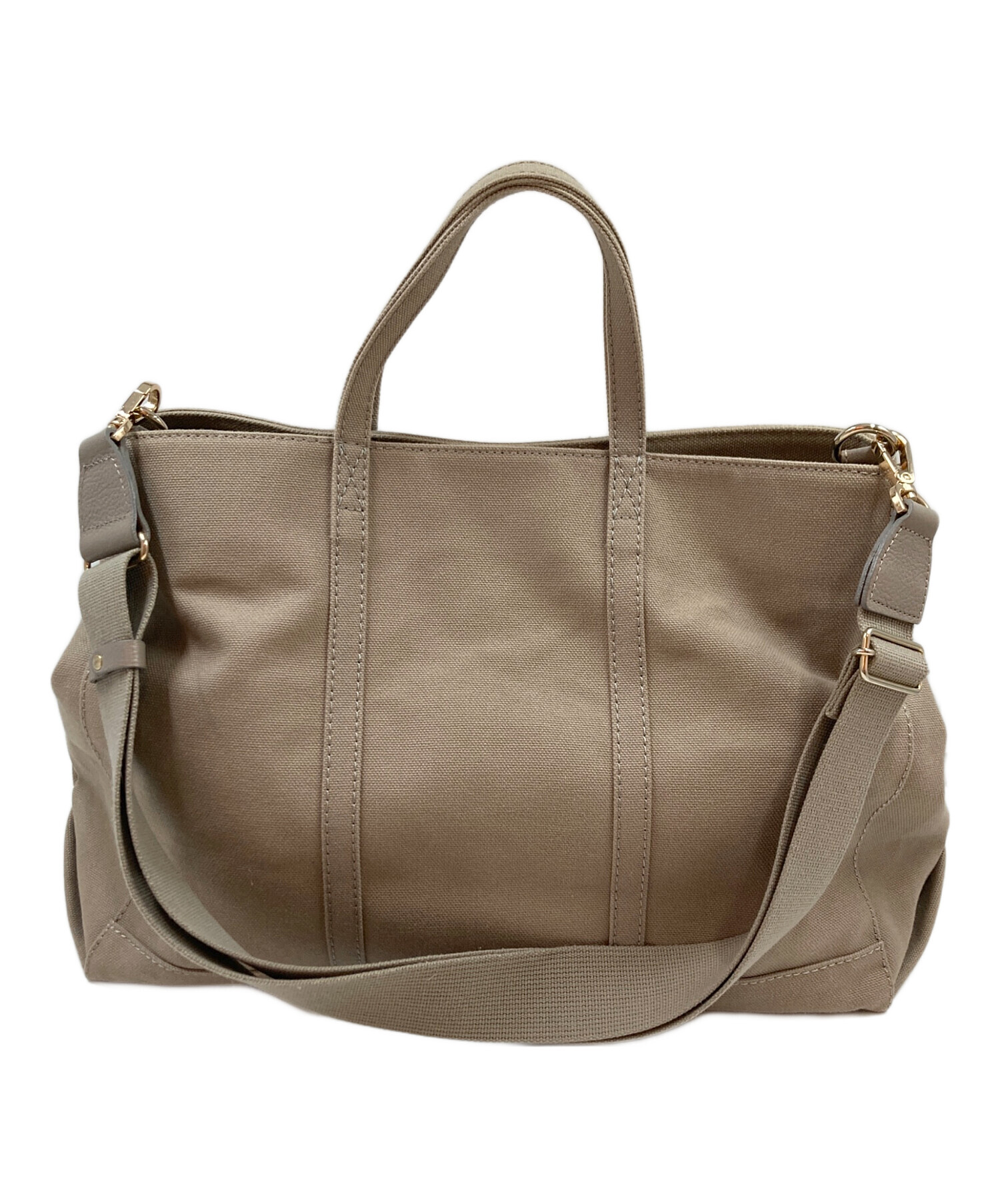 中古・古着通販】russet (ラシット) キャンバストートバッグ ベージュ 