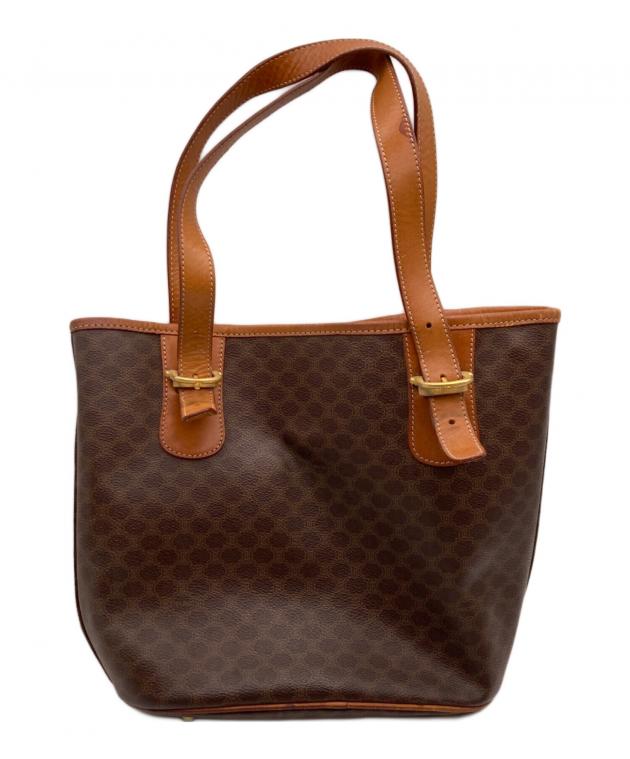 中古・古着通販】CELINE (セリーヌ) ブラゾン型押し マカダム柄トート