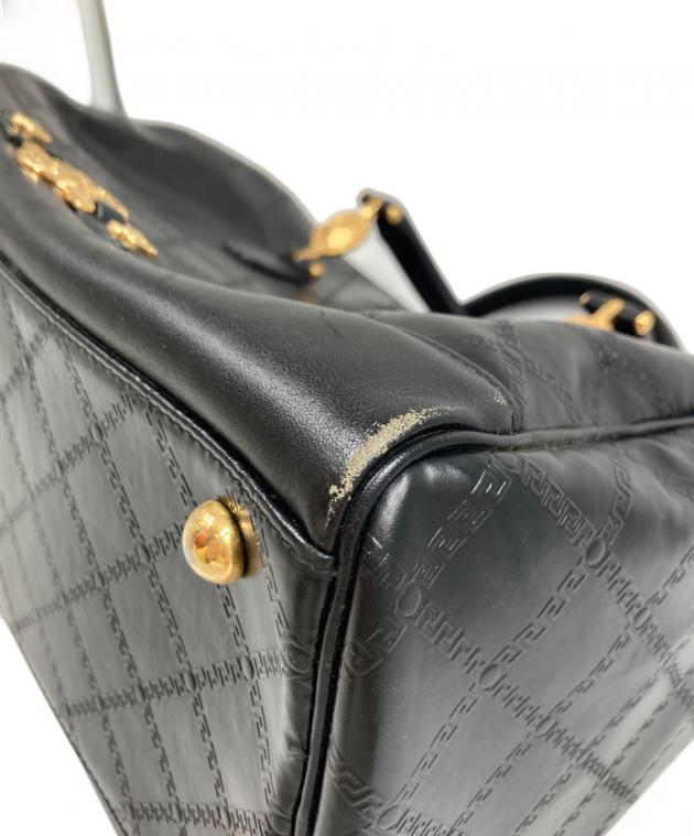 中古・古着通販】VERSACE (ヴェルサーチェ) サンバースト PVC×レザー